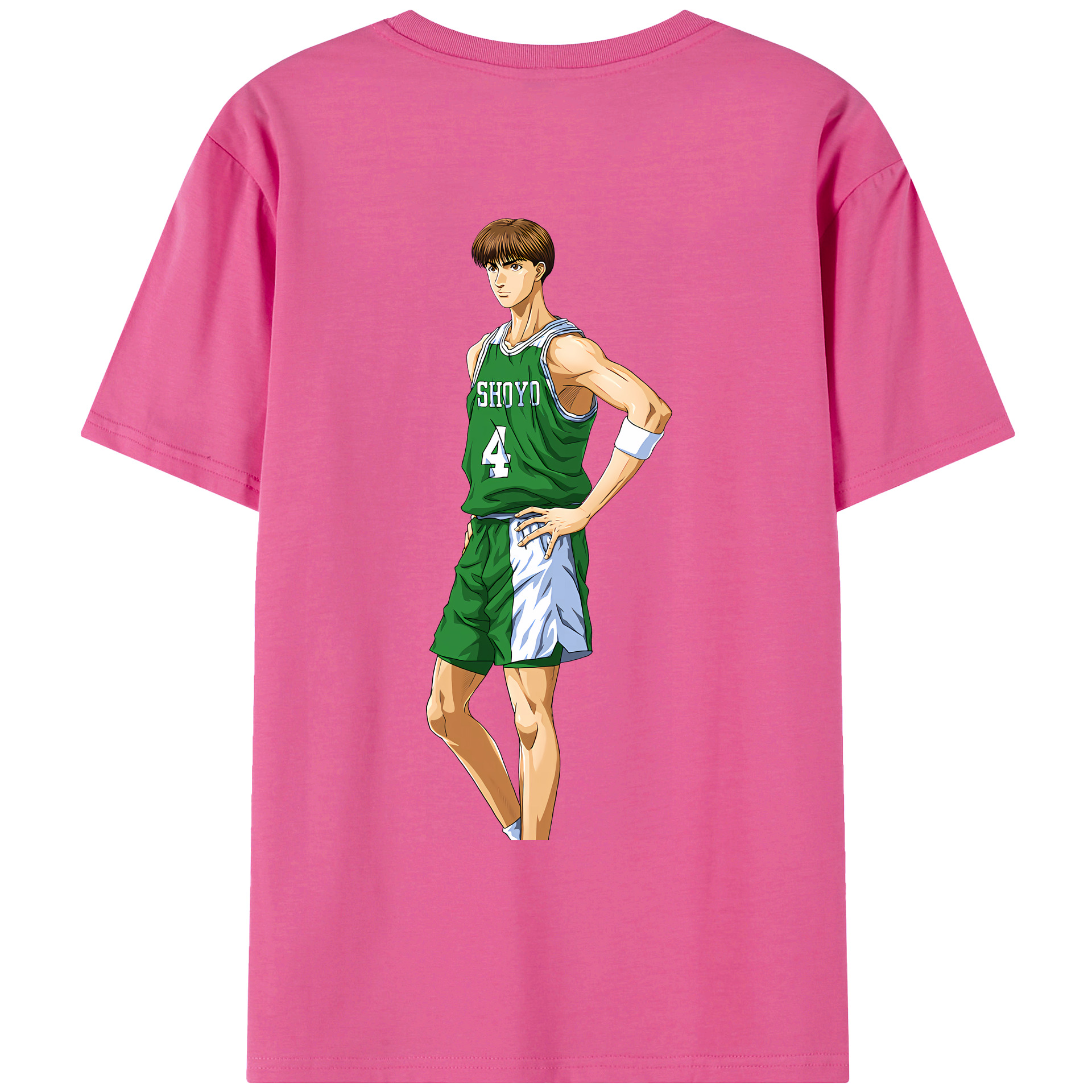 SLAM DUNK／スラムダンク レディース半袖Tシャツ(バックプリント)