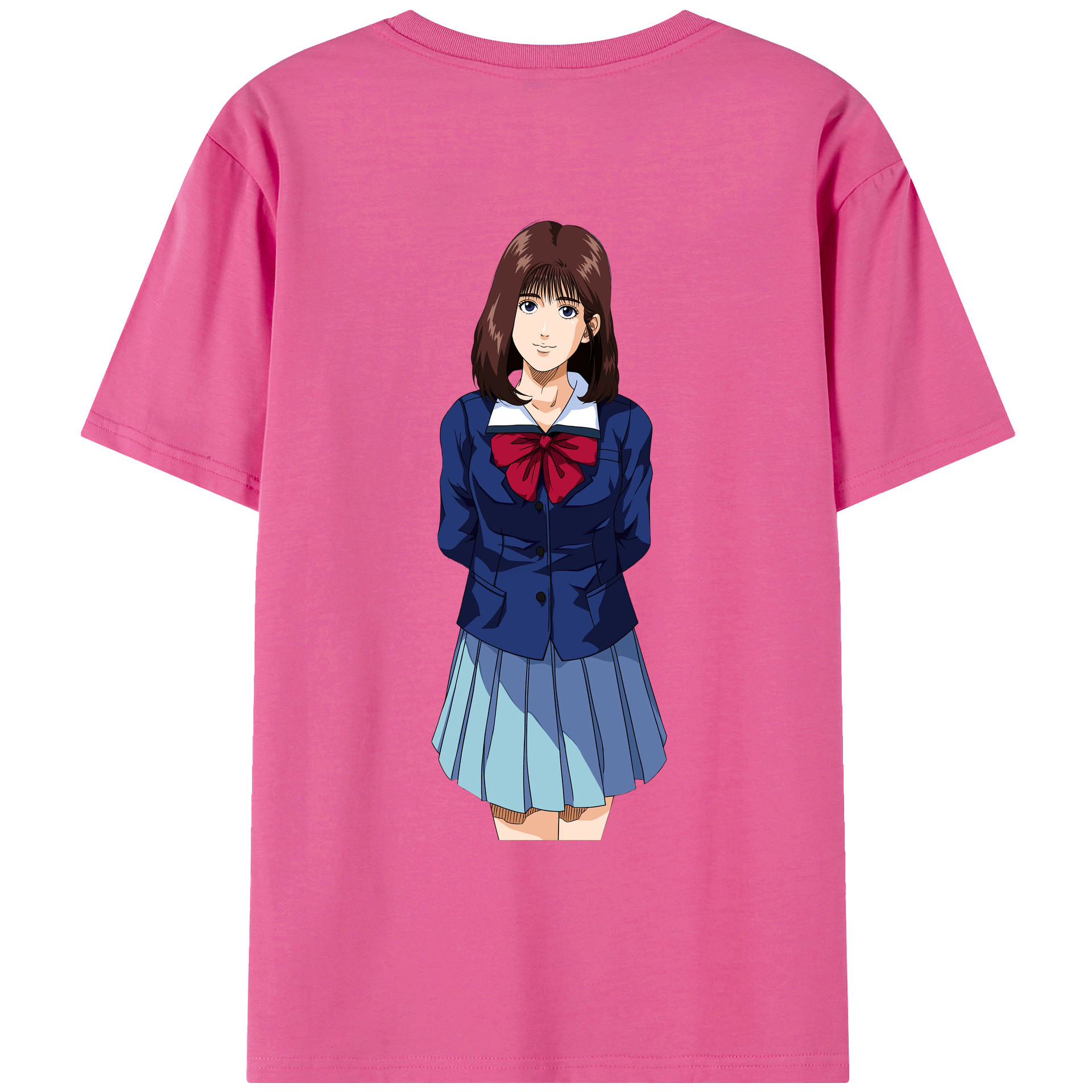 SLAM DUNK／スラムダンク レディース半袖Tシャツ(バックプリント)