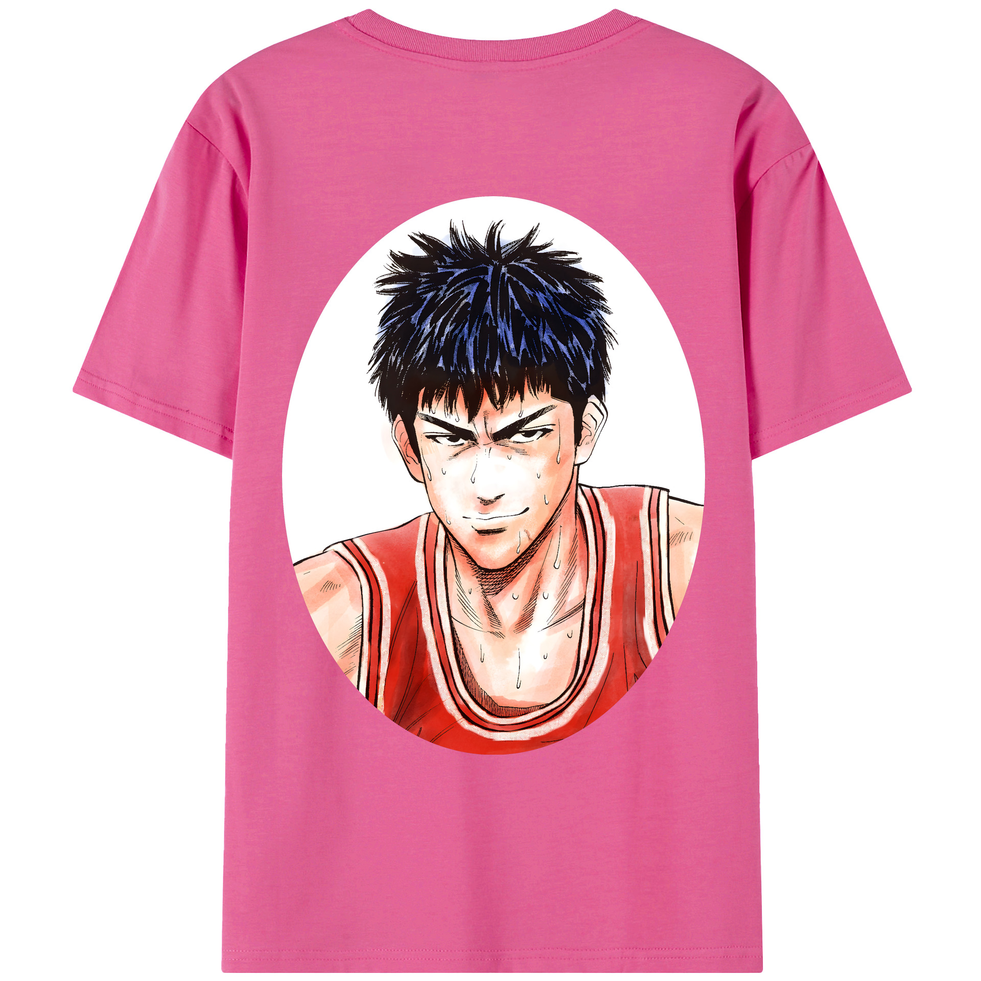SLAM DUNK／スラムダンク レディース半袖Tシャツ(バックプリント)