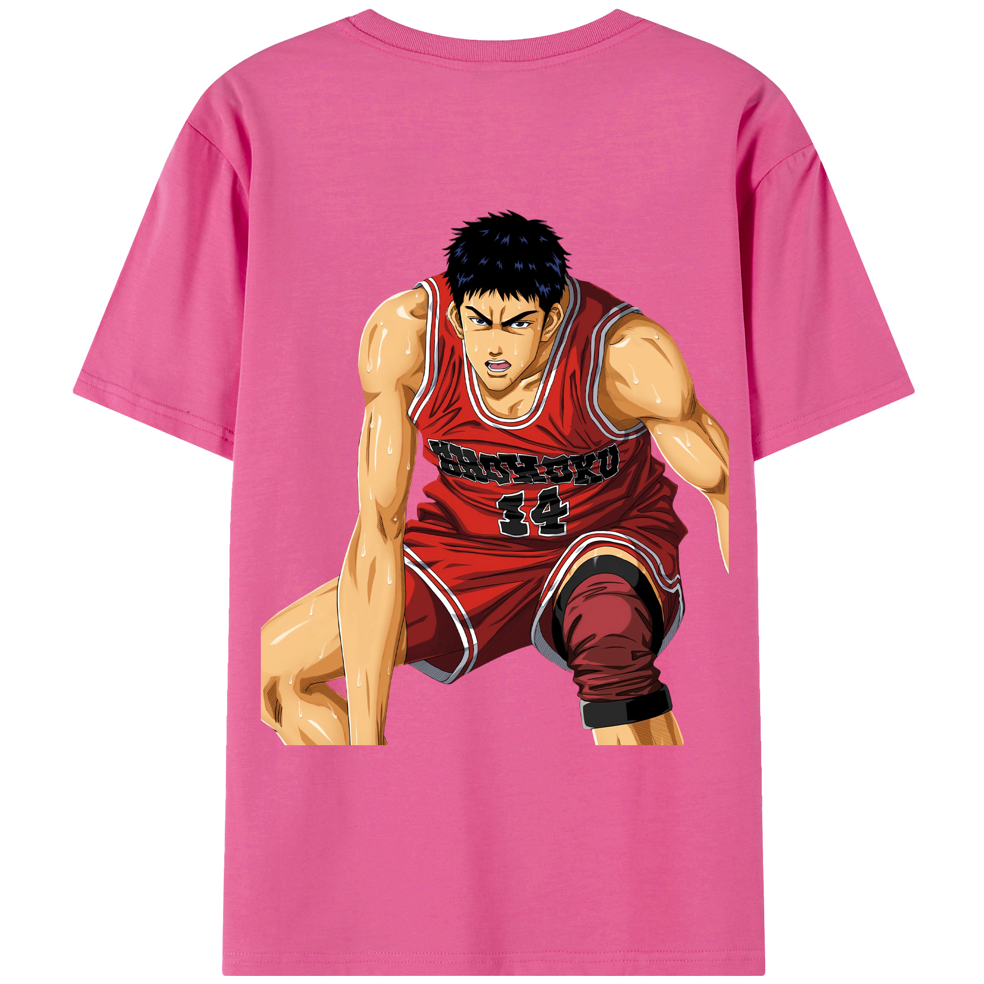 SLAM DUNK／スラムダンク レディース半袖Tシャツ(バックプリント)