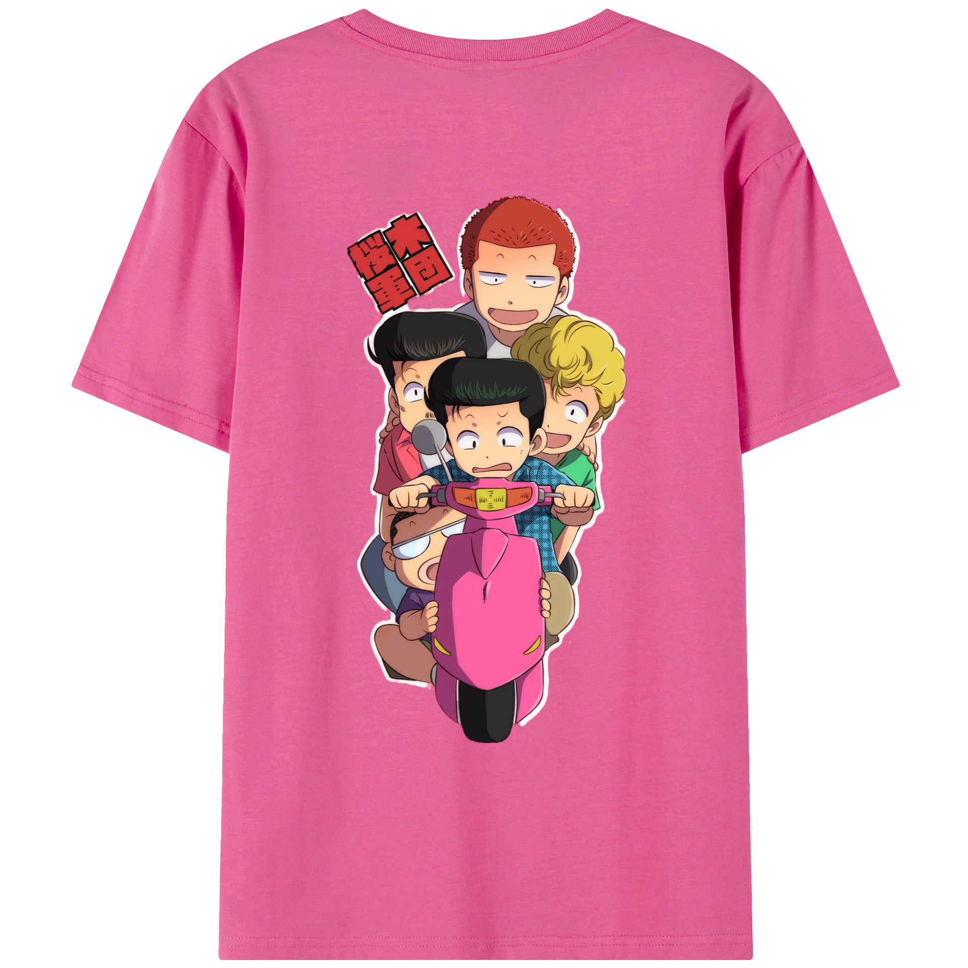 SLAM DUNK／スラムダンク レディース半袖Tシャツ(バックプリント)