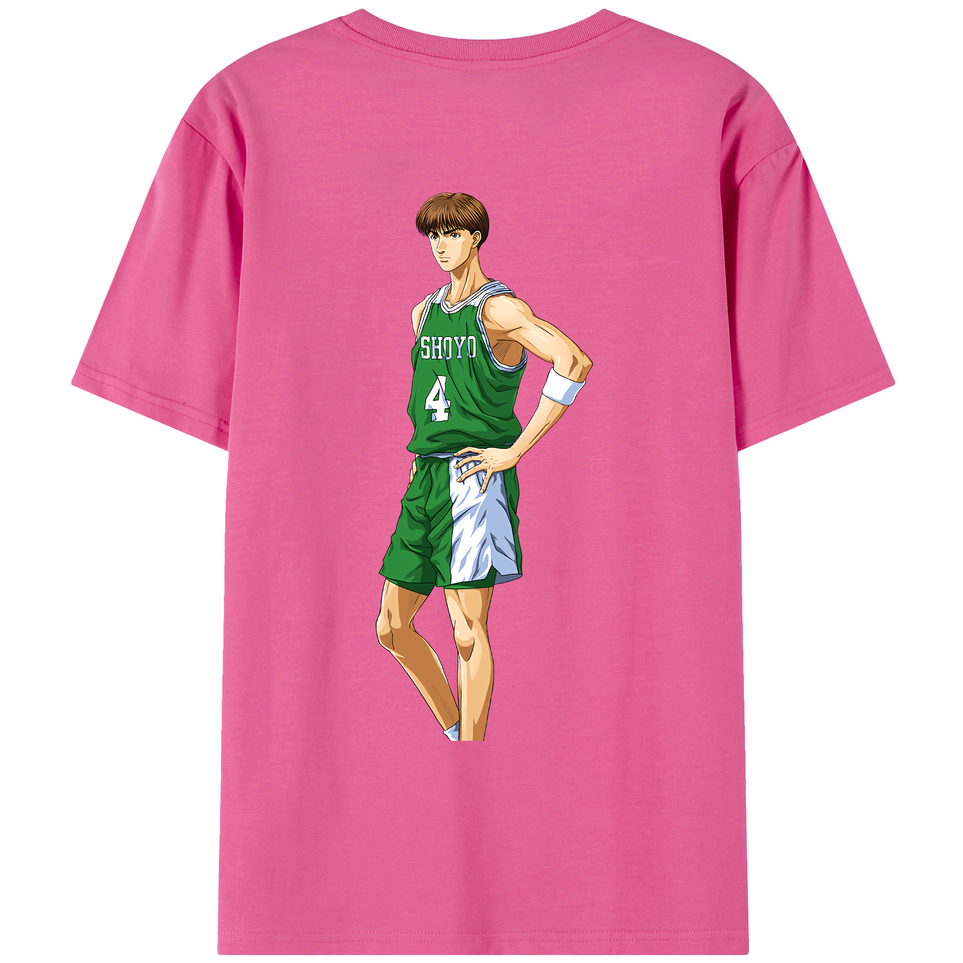 SLAM DUNK／スラムダンク レディース半袖Tシャツ(バックプリント)