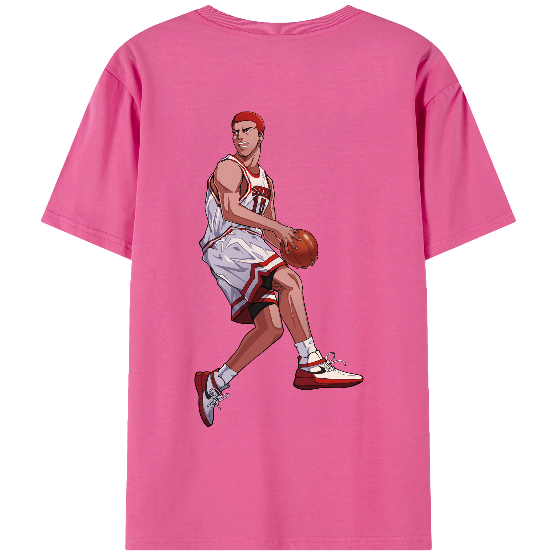 （画像用） SLAM DUNK／スラムダンク レディース半袖Tシャツ(バックプリント)