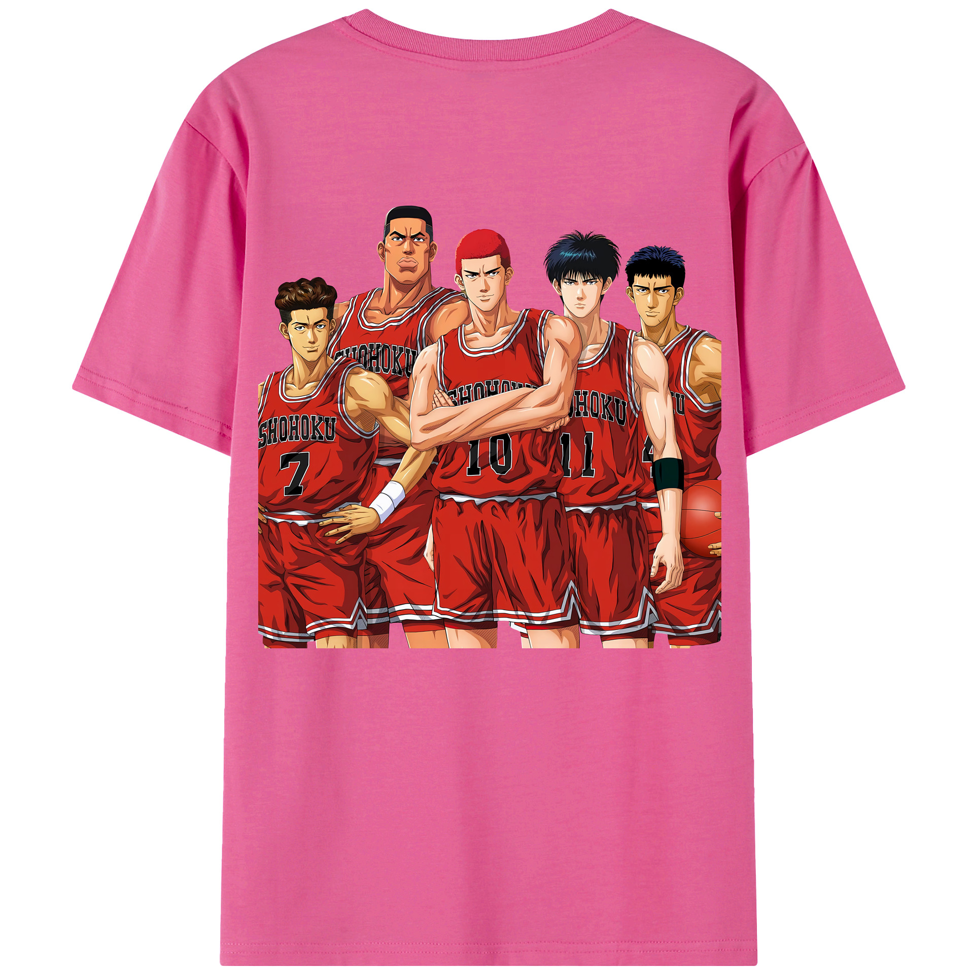 （画像用） SLAM DUNK／スラムダンク レディース半袖Tシャツ(バックプリント)