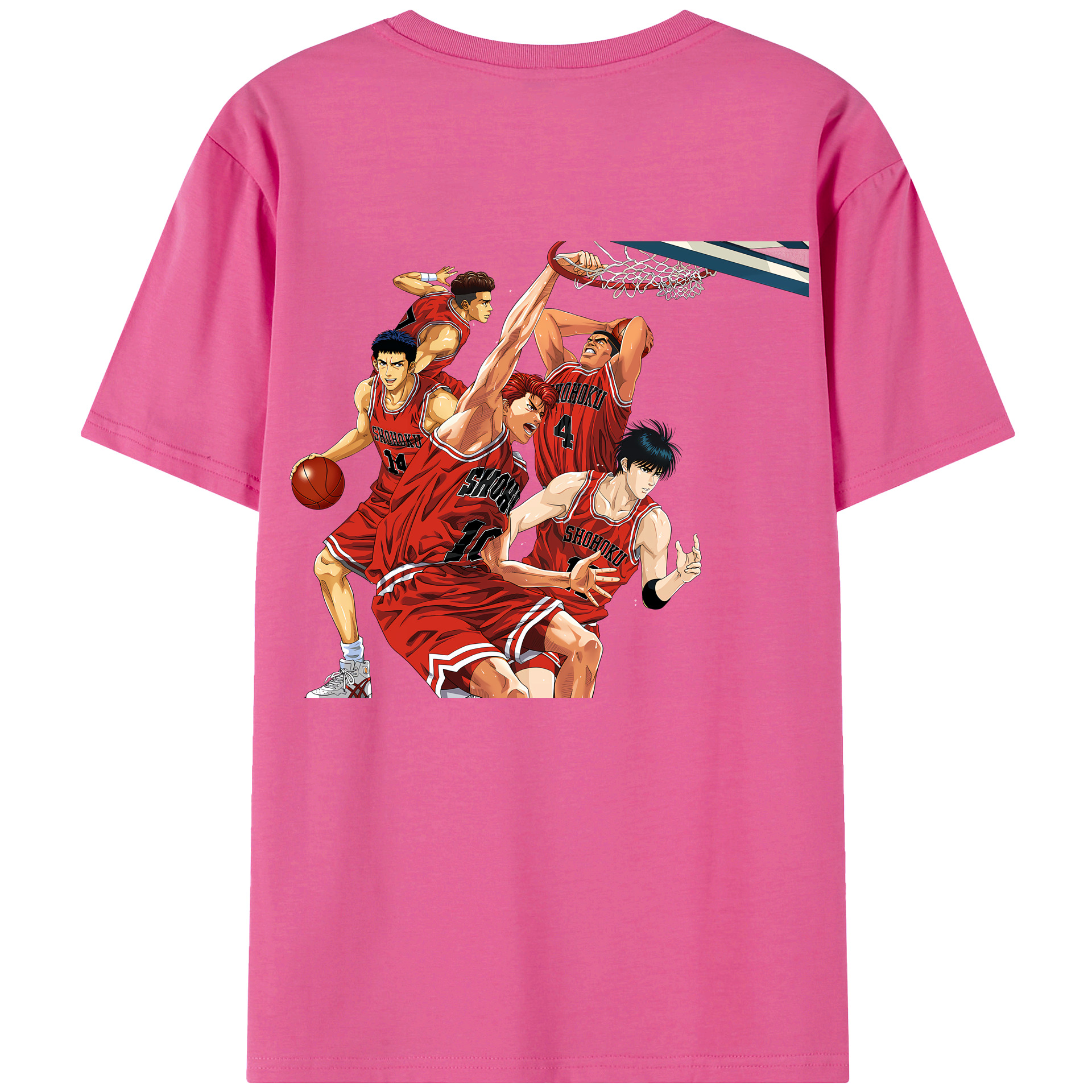 （画像用） SLAM DUNK／スラムダンク レディース半袖Tシャツ(バックプリント)