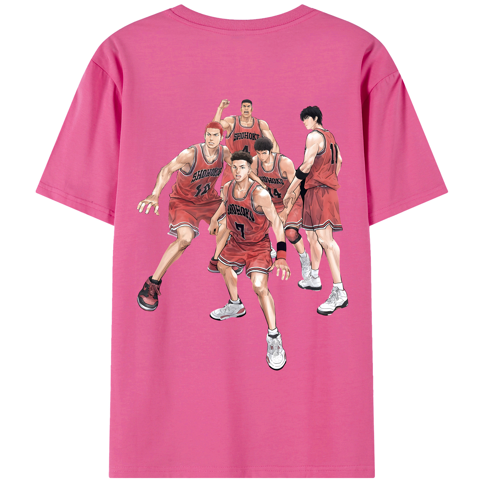 （画像用） SLAM DUNK／スラムダンク レディース半袖Tシャツ(バックプリント)