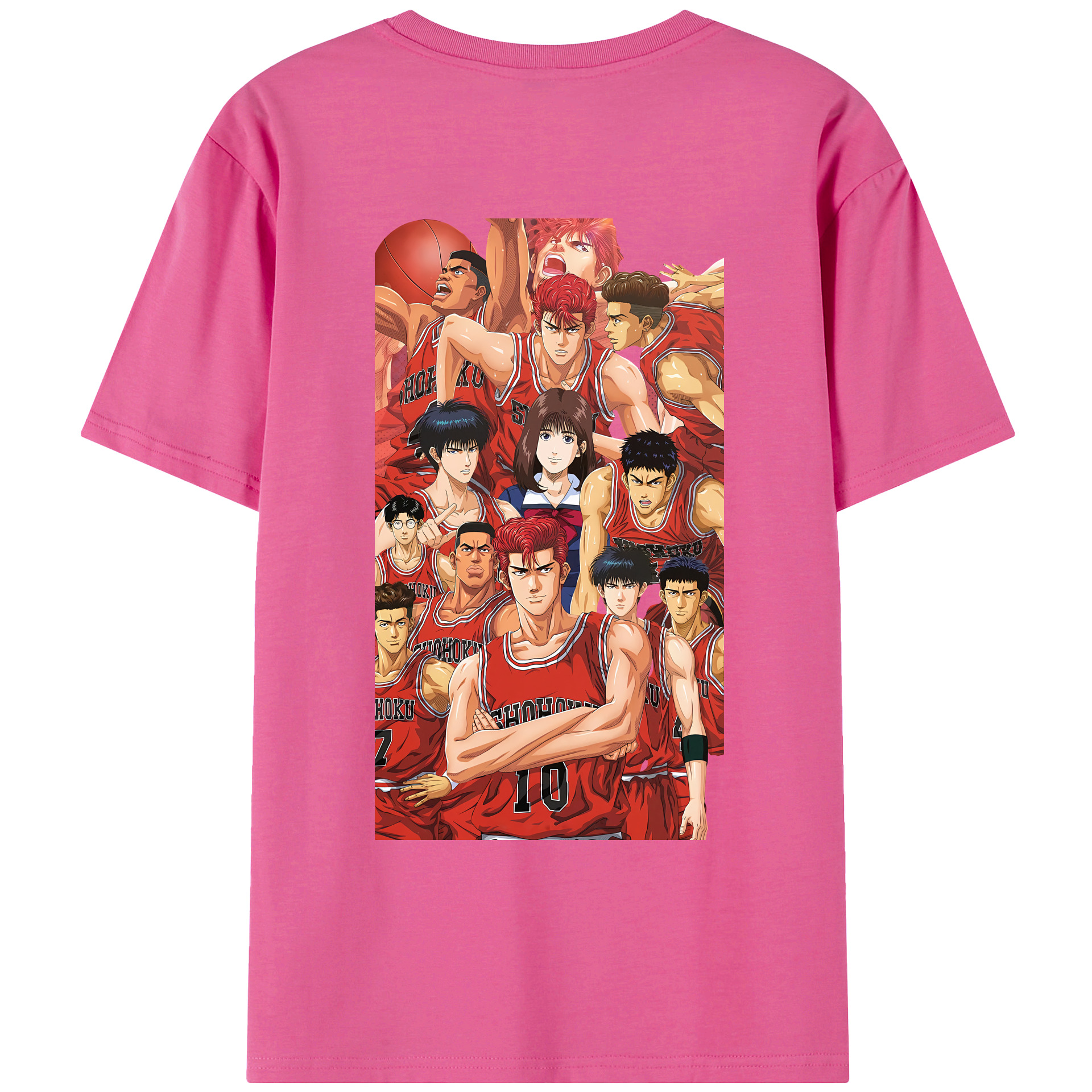 （画像用） SLAM DUNK／スラムダンク レディース半袖Tシャツ(バックプリント)