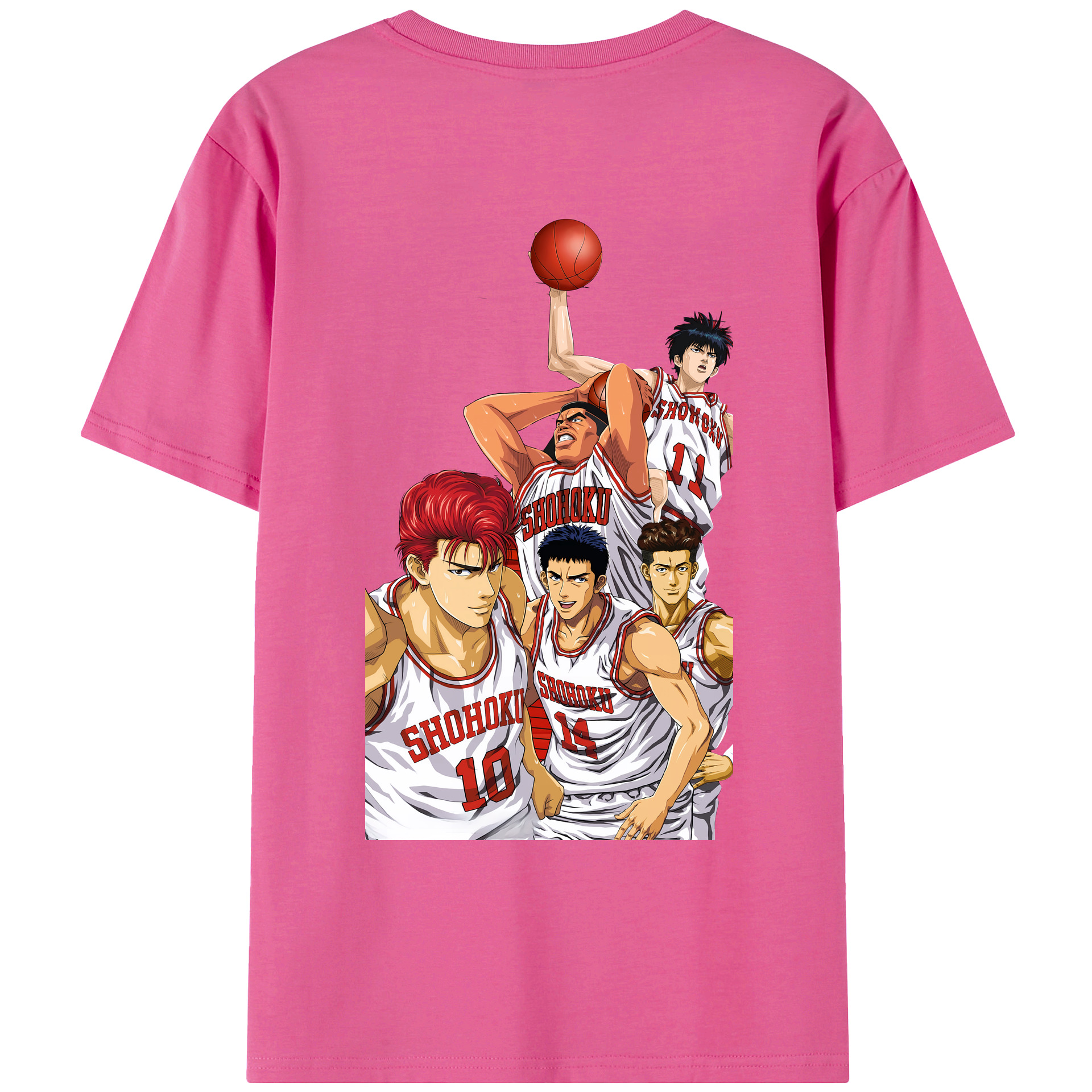 （画像用） SLAM DUNK／スラムダンク レディース半袖Tシャツ(バックプリント)