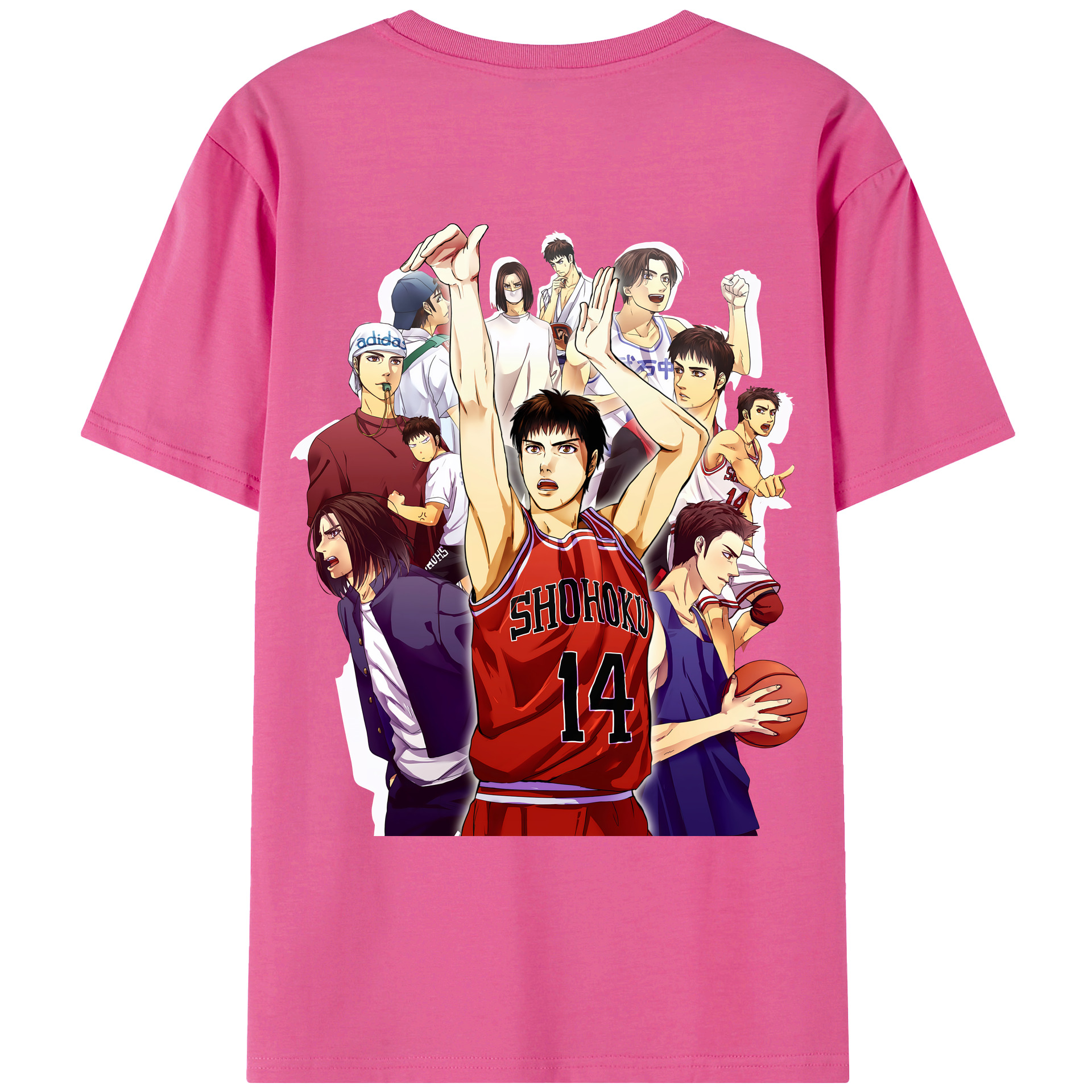 （画像用） SLAM DUNK／スラムダンク レディース半袖Tシャツ(バックプリント)