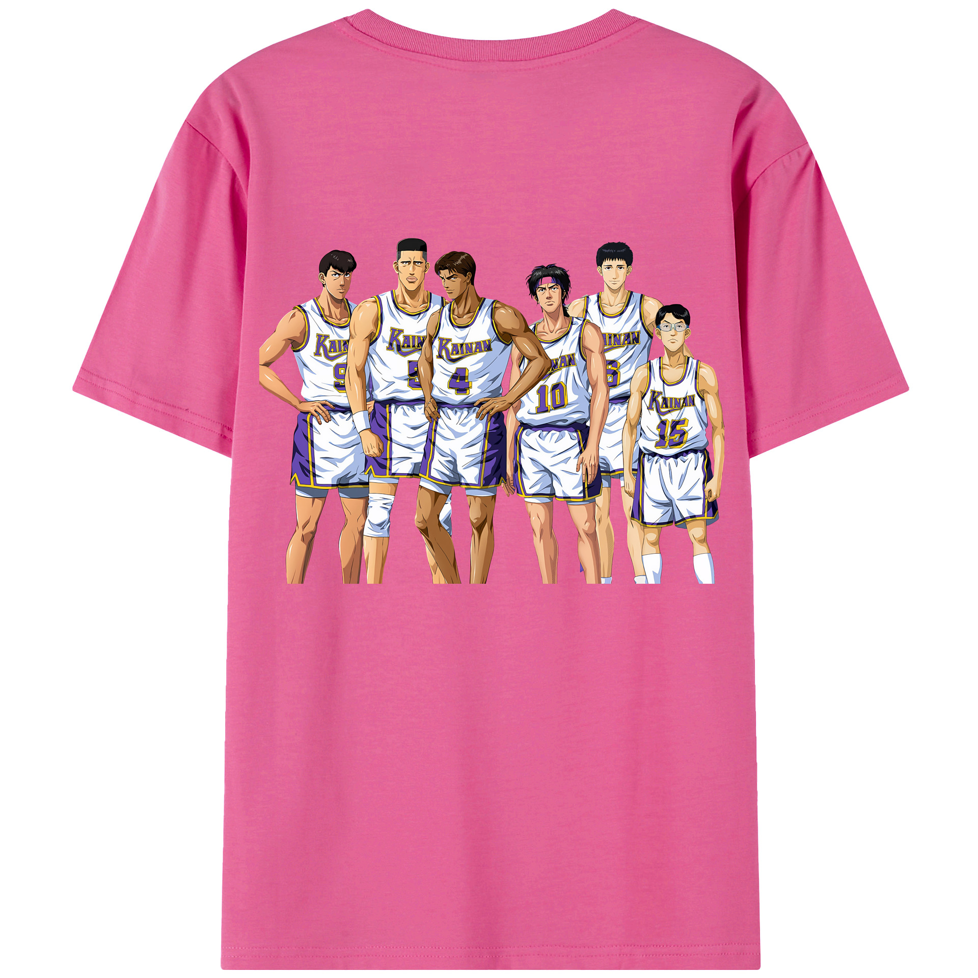 （画像用） SLAM DUNK／スラムダンク レディース半袖Tシャツ(バックプリント)