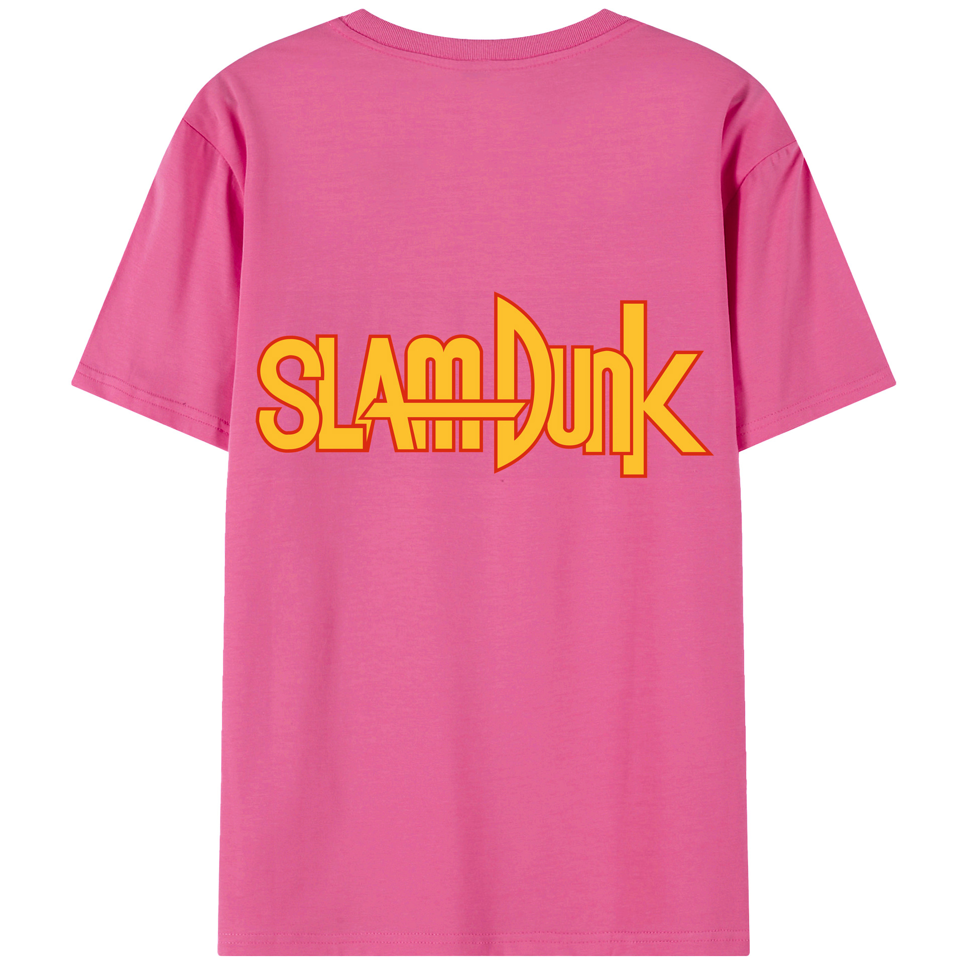 SLAM DUNK／スラムダンク レディース半袖Tシャツ(バックプリント)