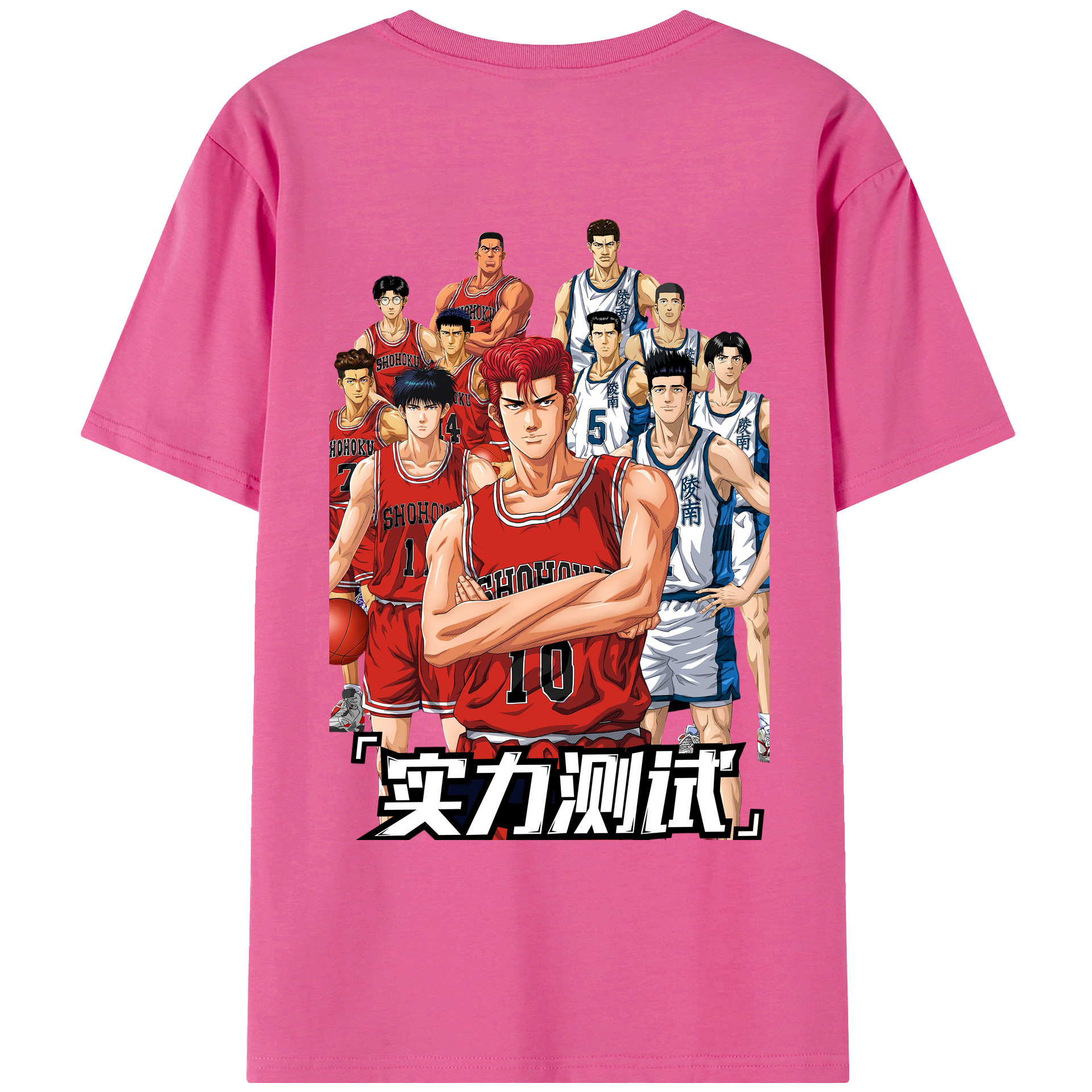 SLAM DUNK／スラムダンク レディース半袖Tシャツ(バックプリント)