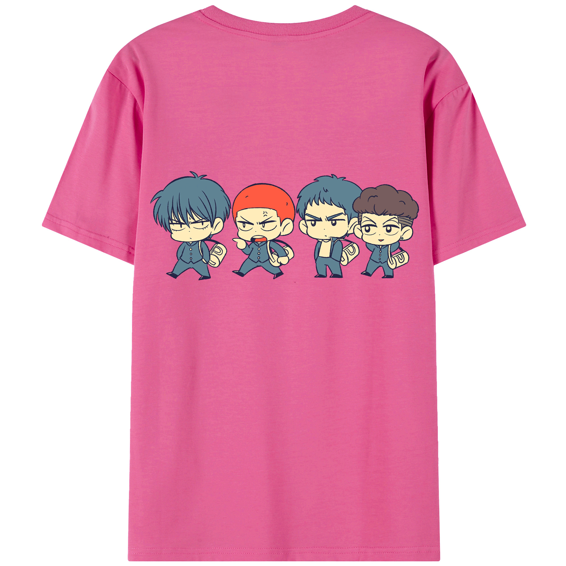 SLAM DUNK／スラムダンク レディース半袖Tシャツ(バックプリント)