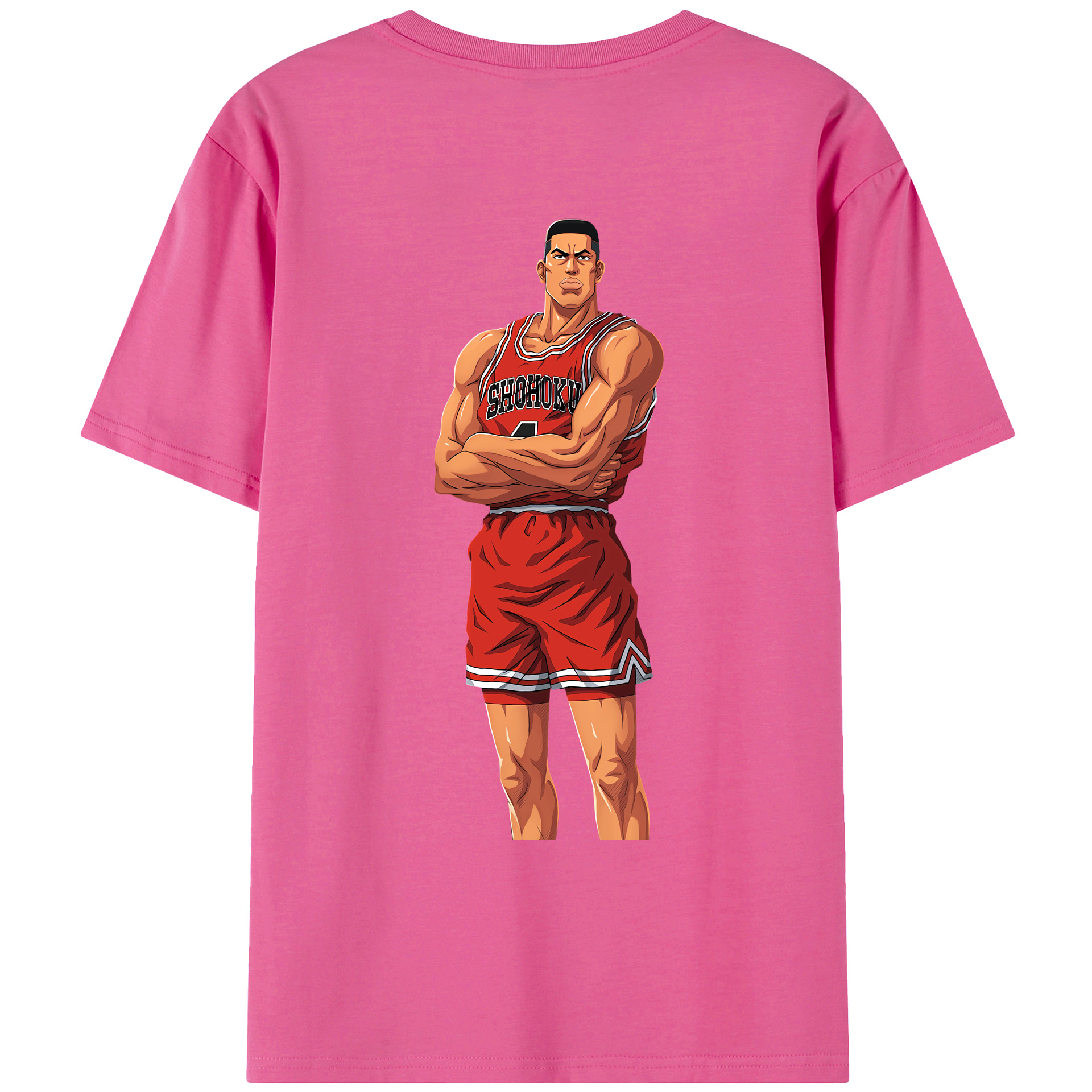 SLAM DUNK／スラムダンク レディース半袖Tシャツ(バックプリント)