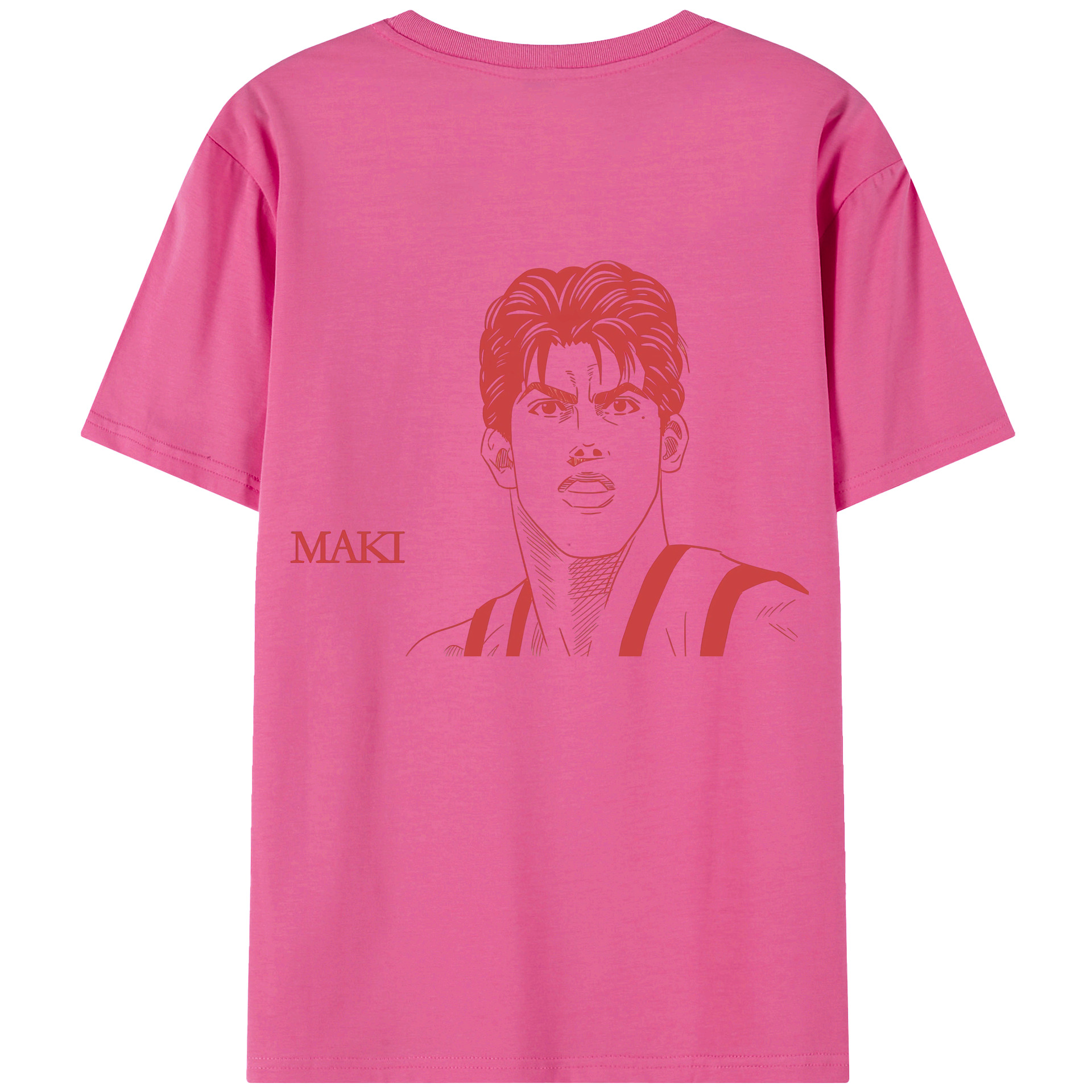 SLAM DUNK／スラムダンク レディース半袖Tシャツ(バックプリント)