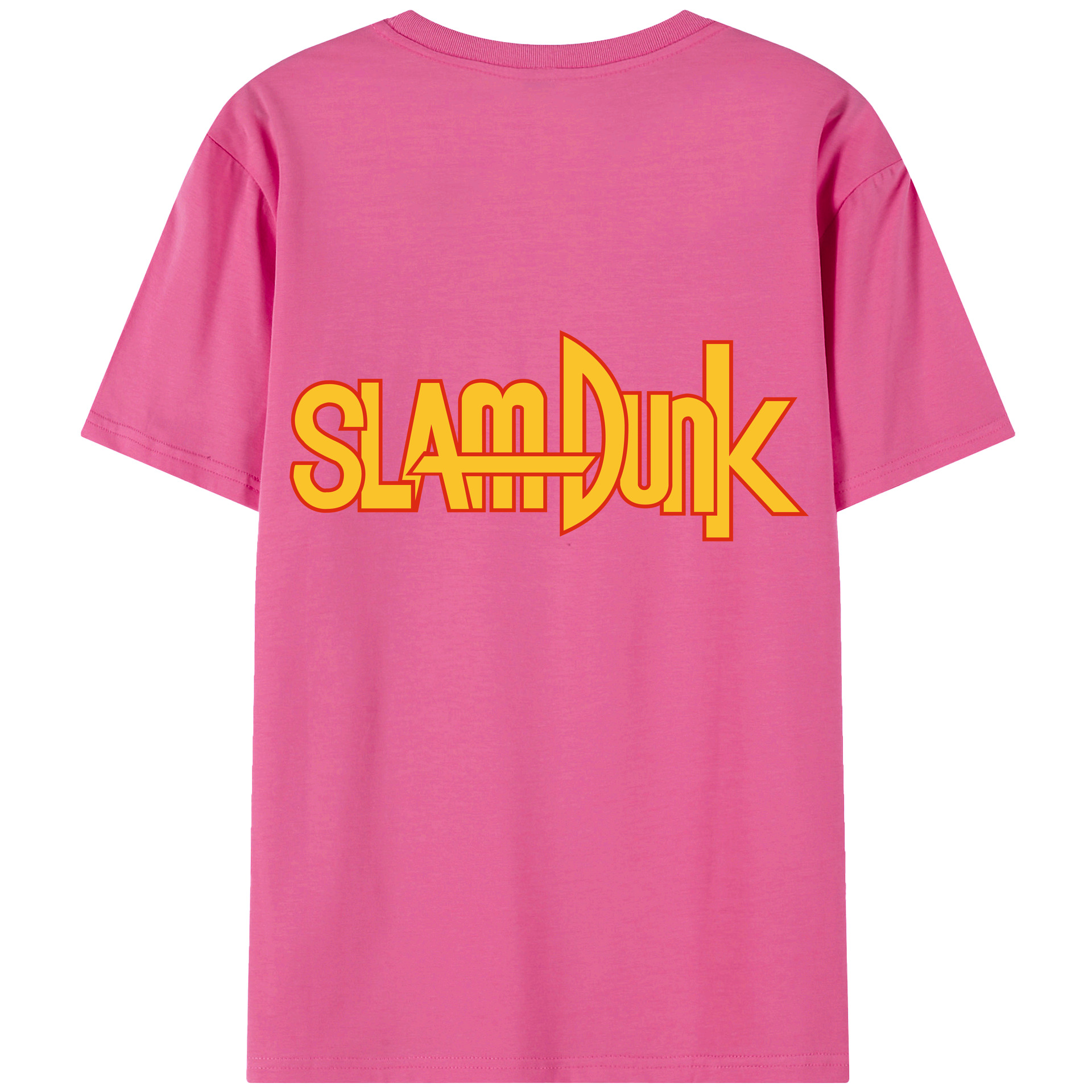 SLAM DUNK／スラムダンク レディース半袖Tシャツ(バックプリント)