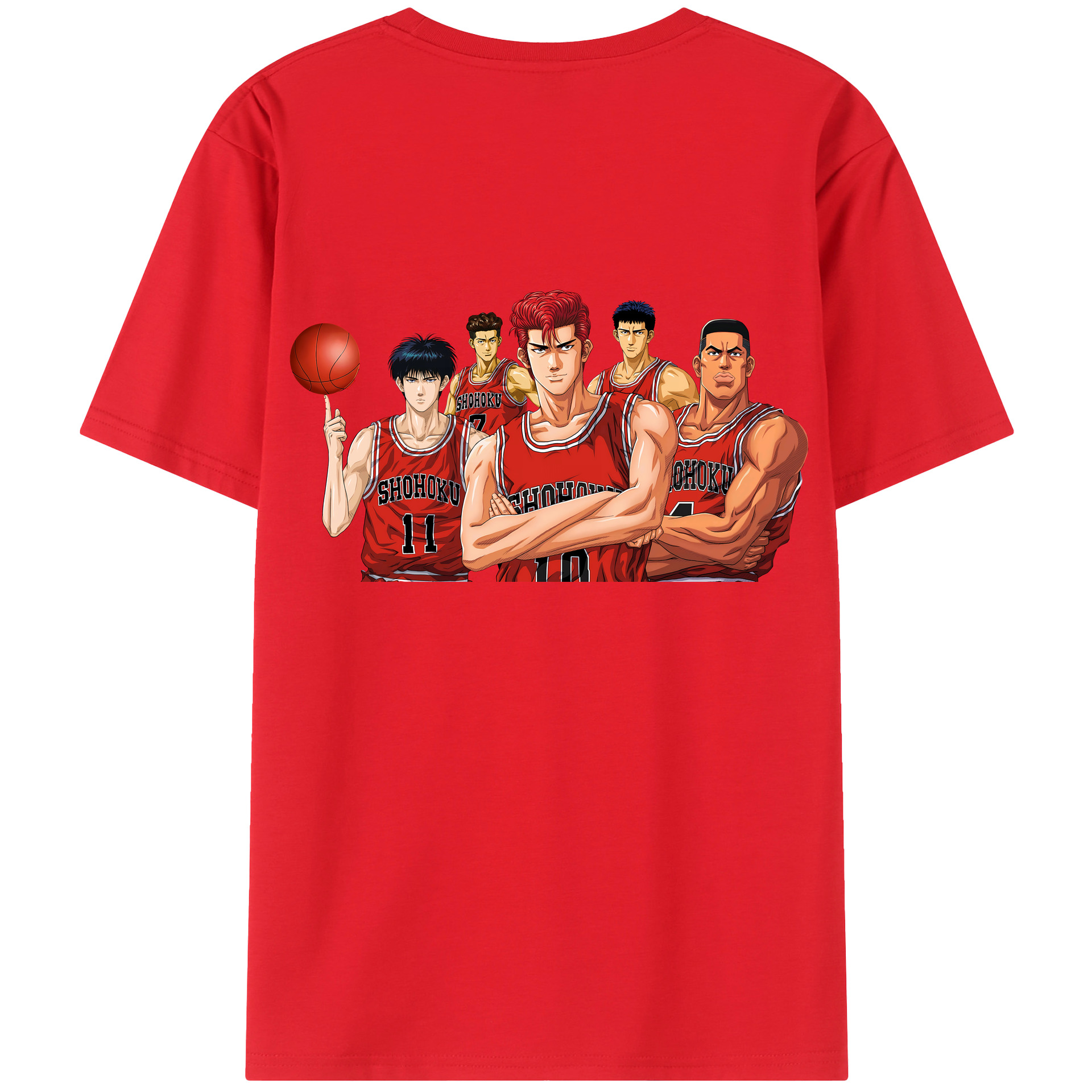 （画像用） SLAM DUNK／スラムダンク レディース半袖Tシャツ(バックプリント)