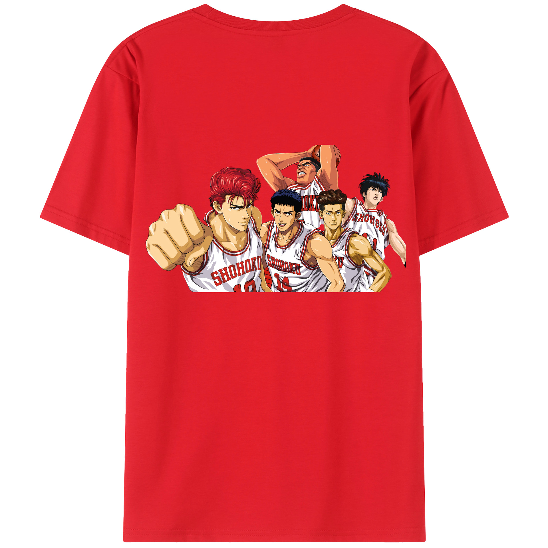 （画像用） SLAM DUNK／スラムダンク レディース半袖Tシャツ(バックプリント)