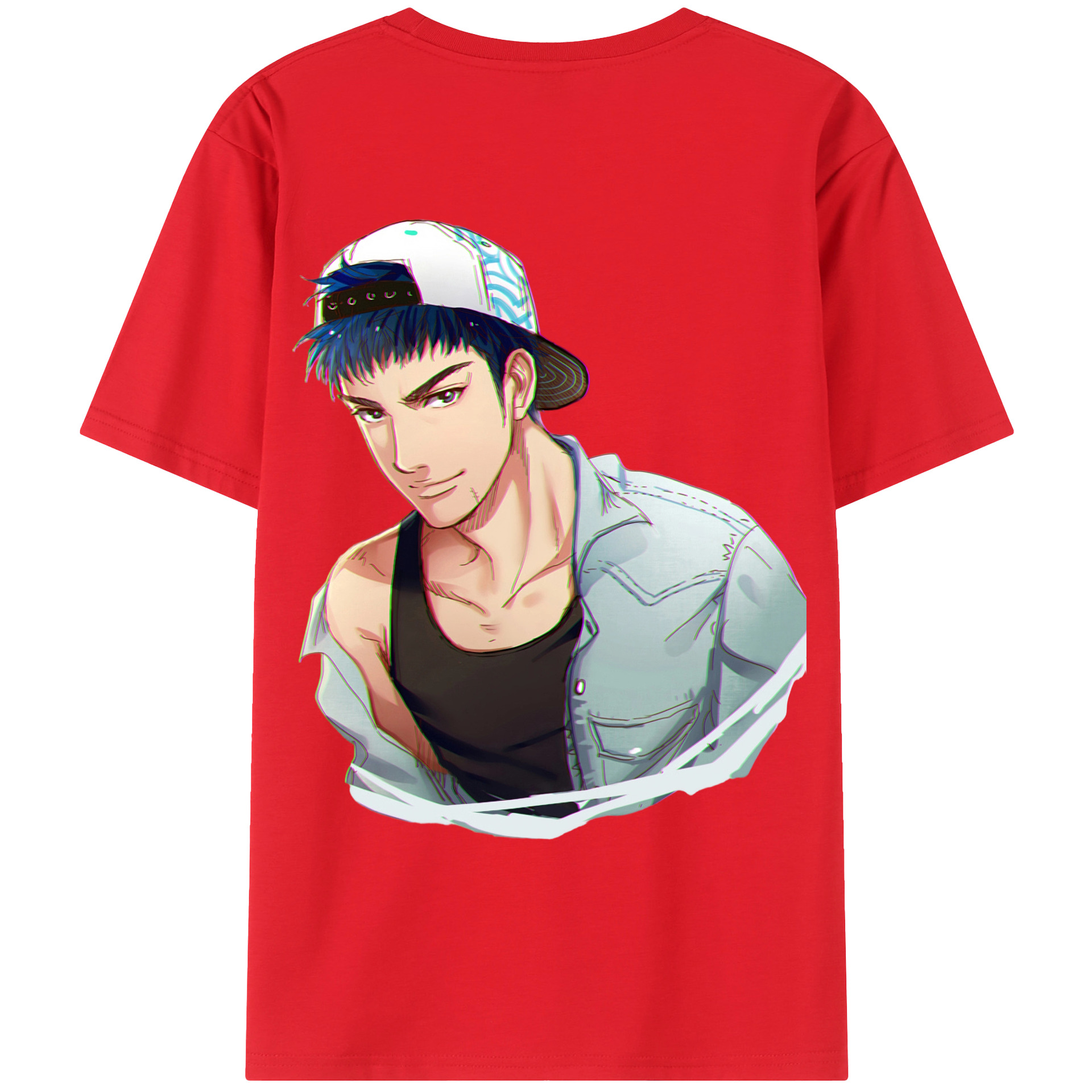 SLAM DUNK／スラムダンク レディース半袖Tシャツ(バックプリント)