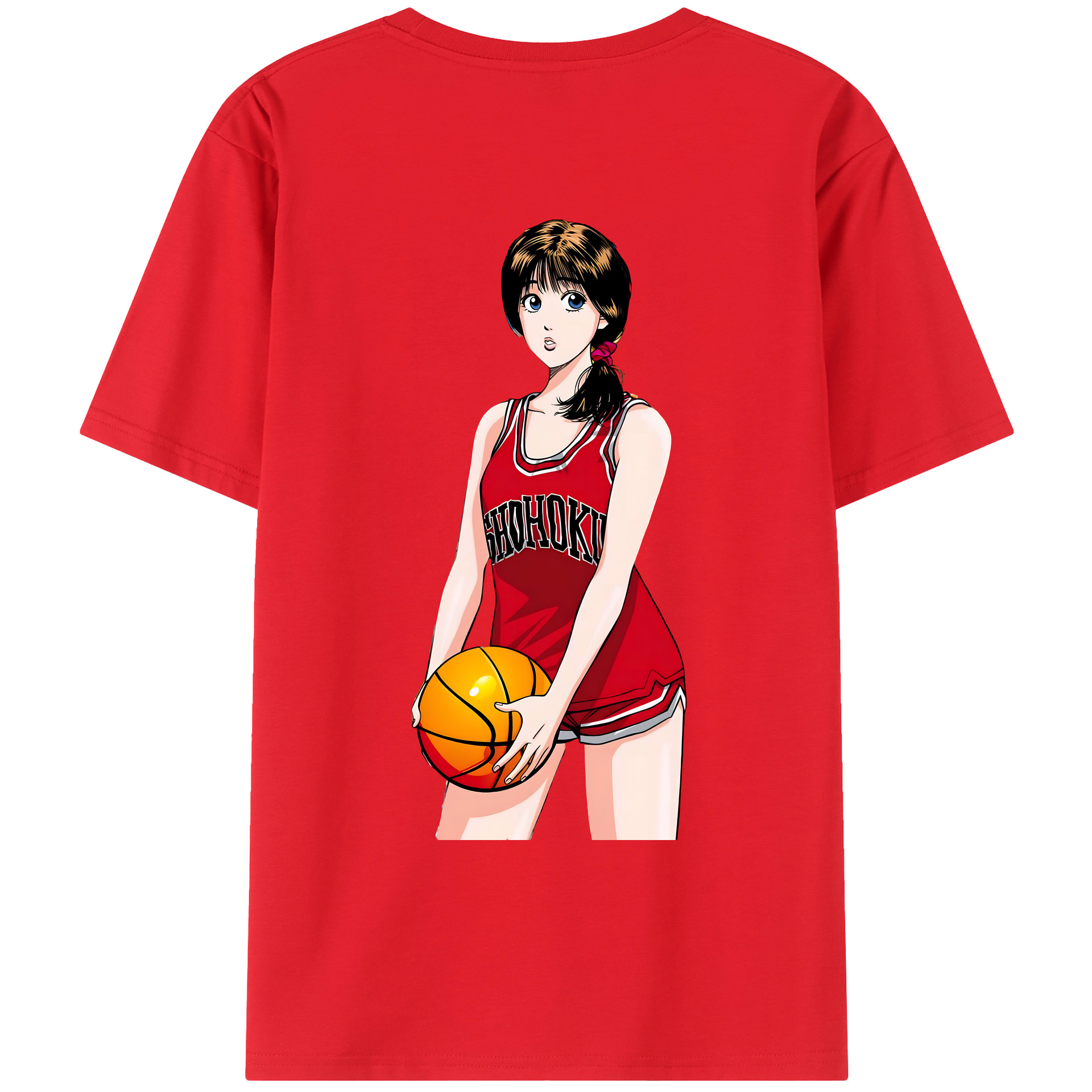 （画像用） SLAM DUNK／スラムダンク レディース半袖Tシャツ(バックプリント)