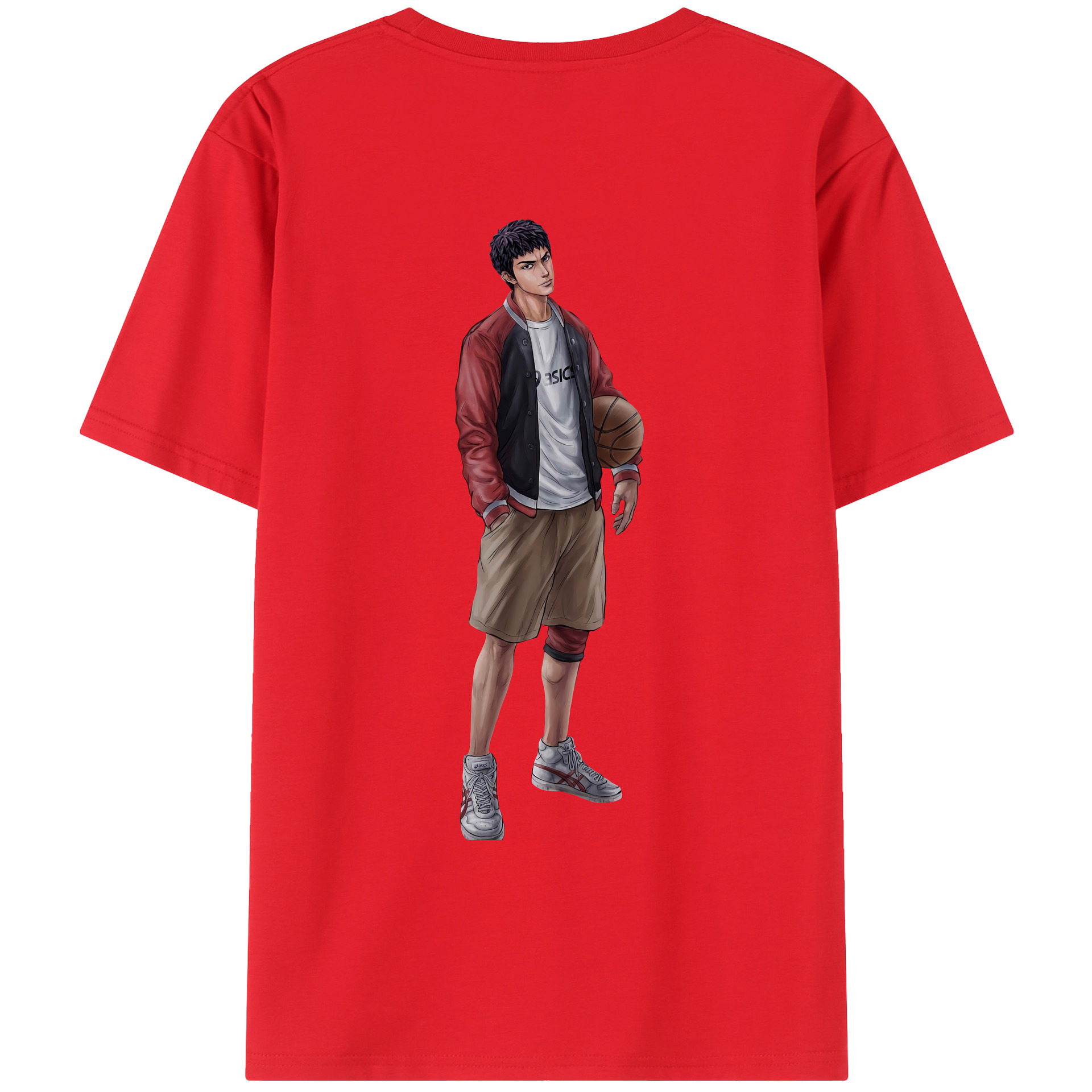 （画像用） SLAM DUNK／スラムダンク レディース半袖Tシャツ(バックプリント)