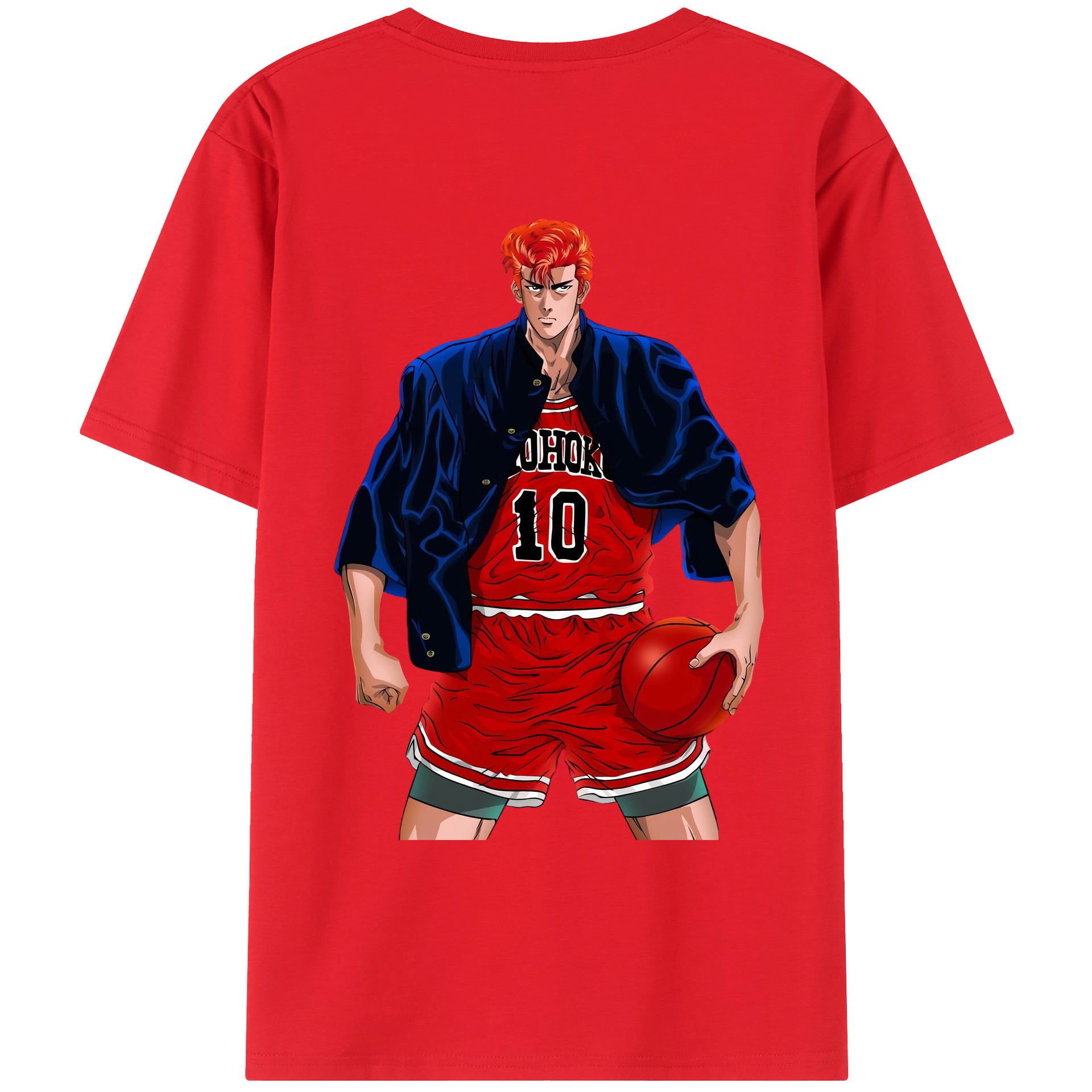 （画像用） SLAM DUNK／スラムダンク レディース半袖Tシャツ(バックプリント)