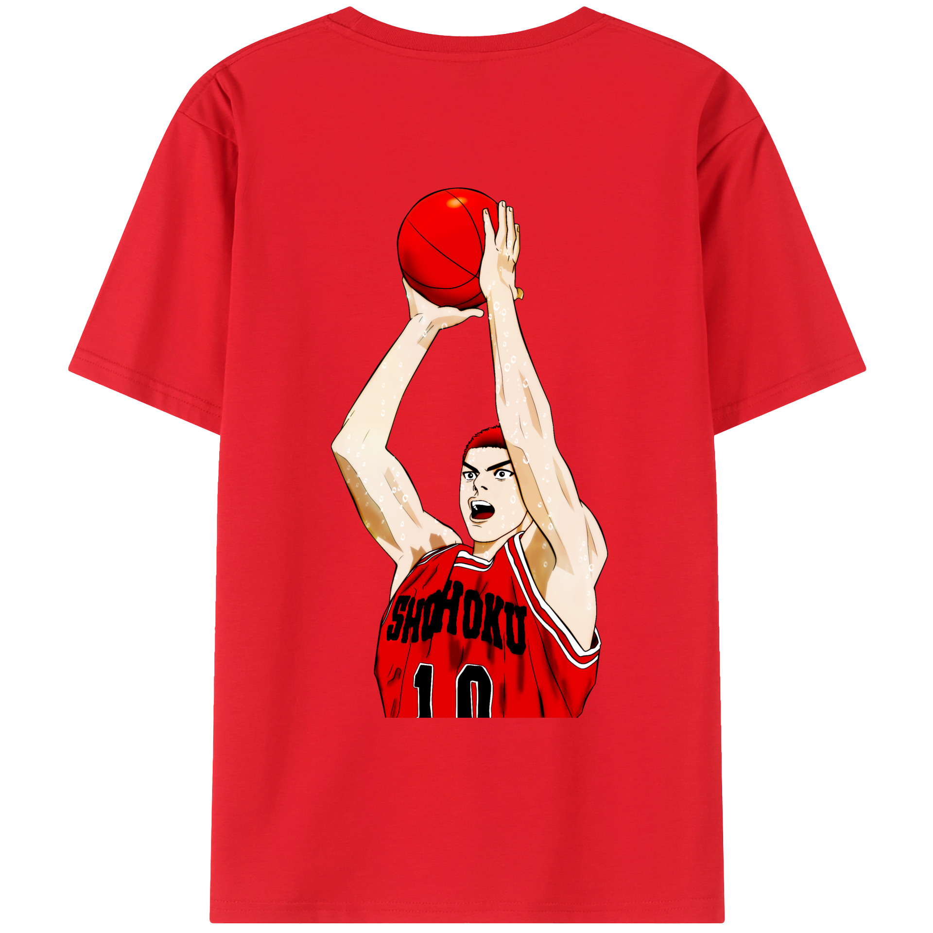 （画像用） SLAM DUNK／スラムダンク レディース半袖Tシャツ(バックプリント)