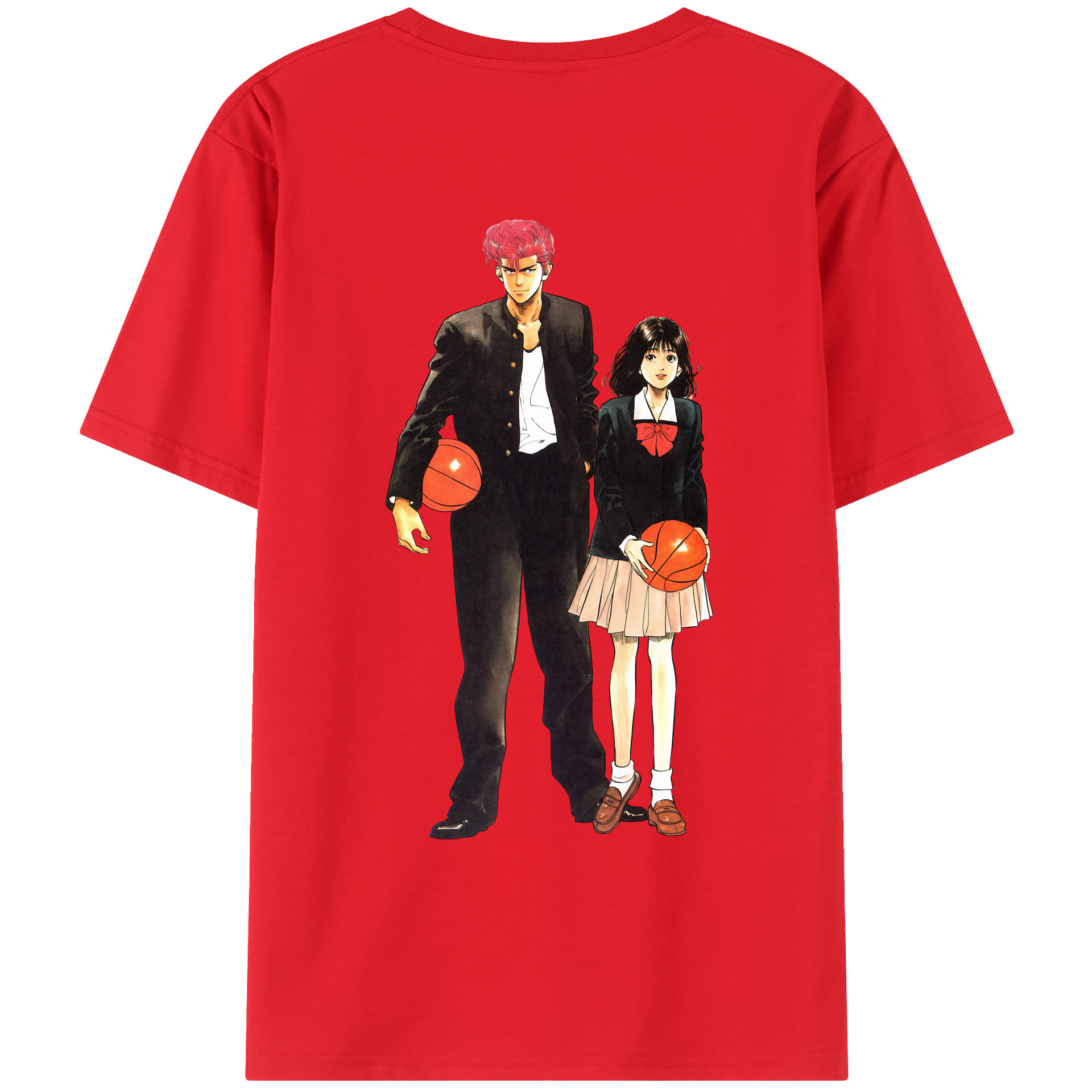 （画像用） SLAM DUNK／スラムダンク レディース半袖Tシャツ(バックプリント)