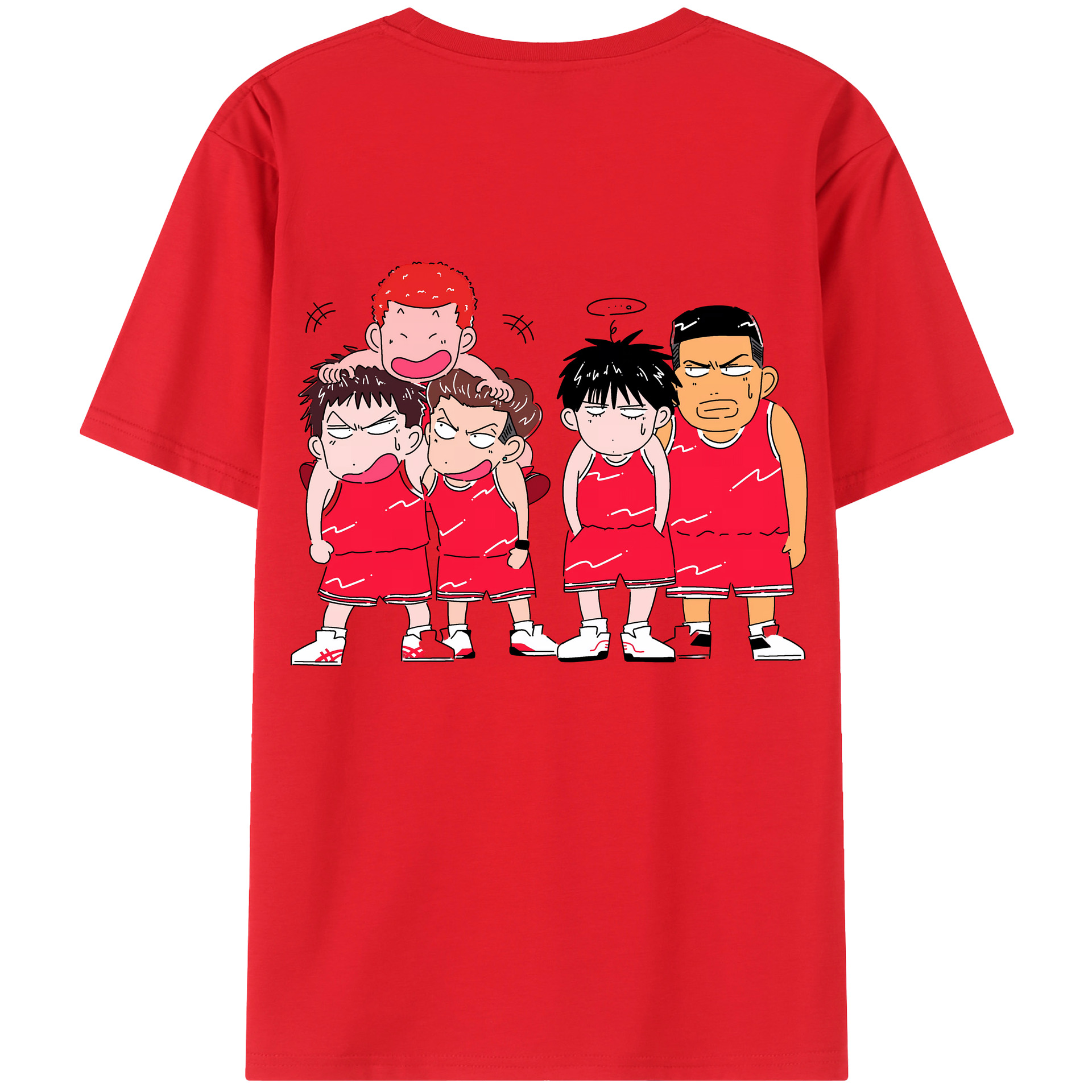 （画像用） SLAM DUNK／スラムダンク レディース半袖Tシャツ(バックプリント)