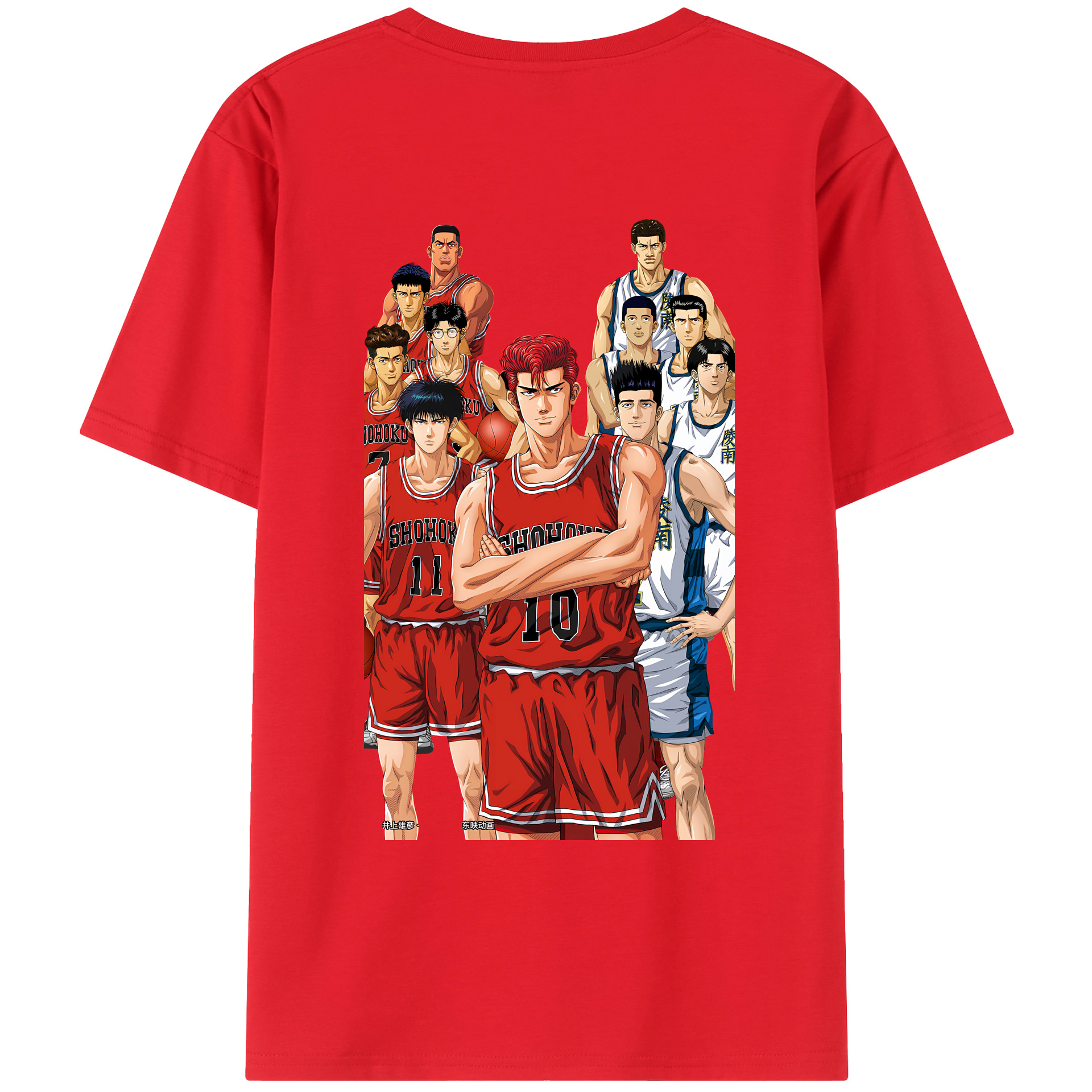 （画像用） SLAM DUNK／スラムダンク レディース半袖Tシャツ(バックプリント)