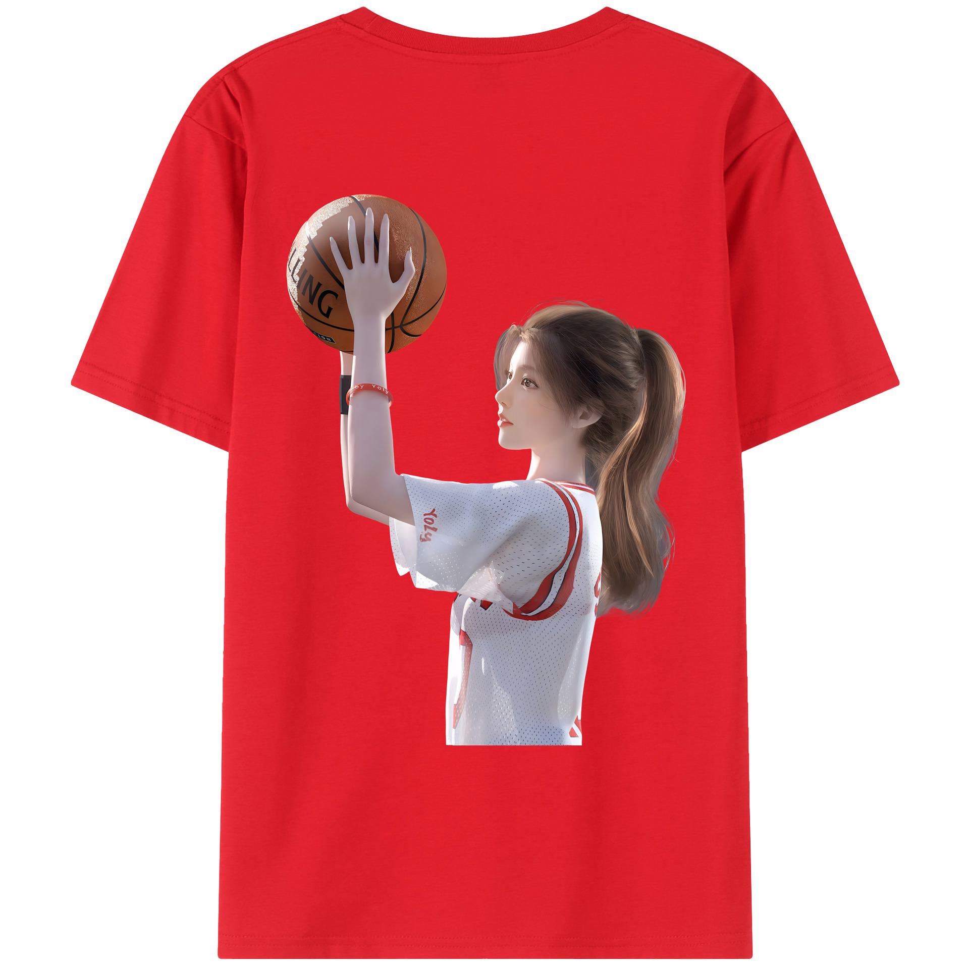 （画像用） SLAM DUNK／スラムダンク レディース半袖Tシャツ(バックプリント)