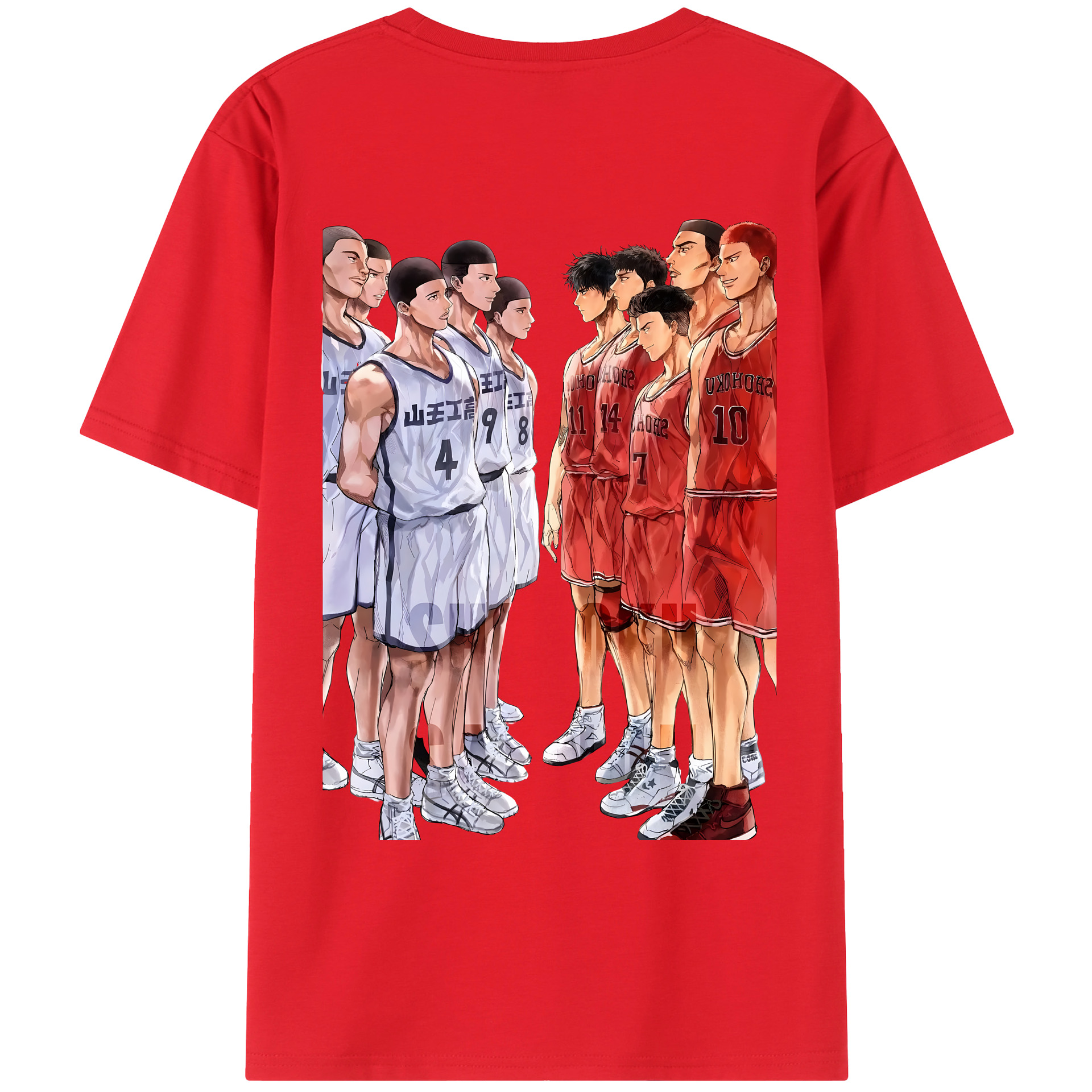 （画像用） SLAM DUNK／スラムダンク レディース半袖Tシャツ(バックプリント)