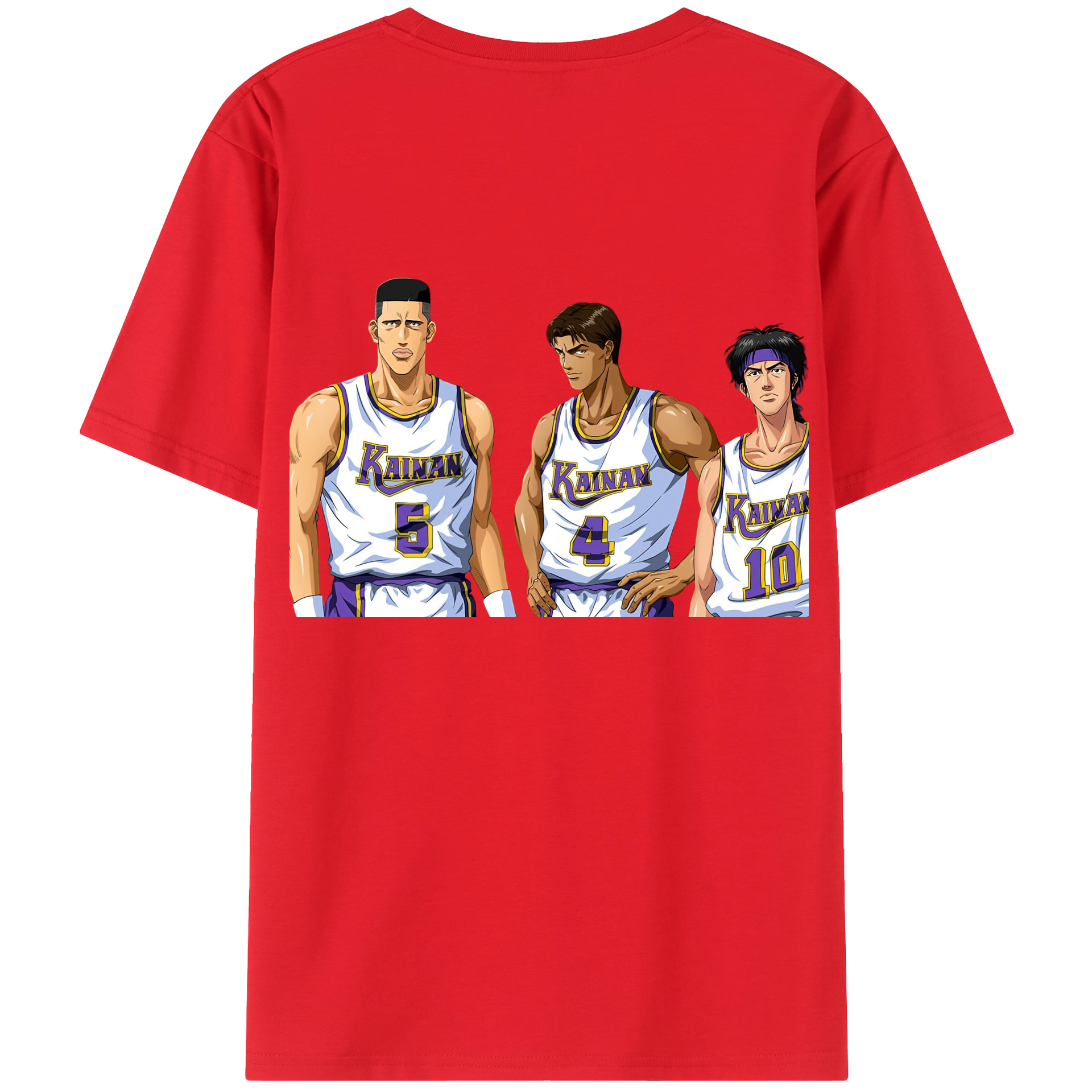 （画像用） SLAM DUNK／スラムダンク レディース半袖Tシャツ(バックプリント)