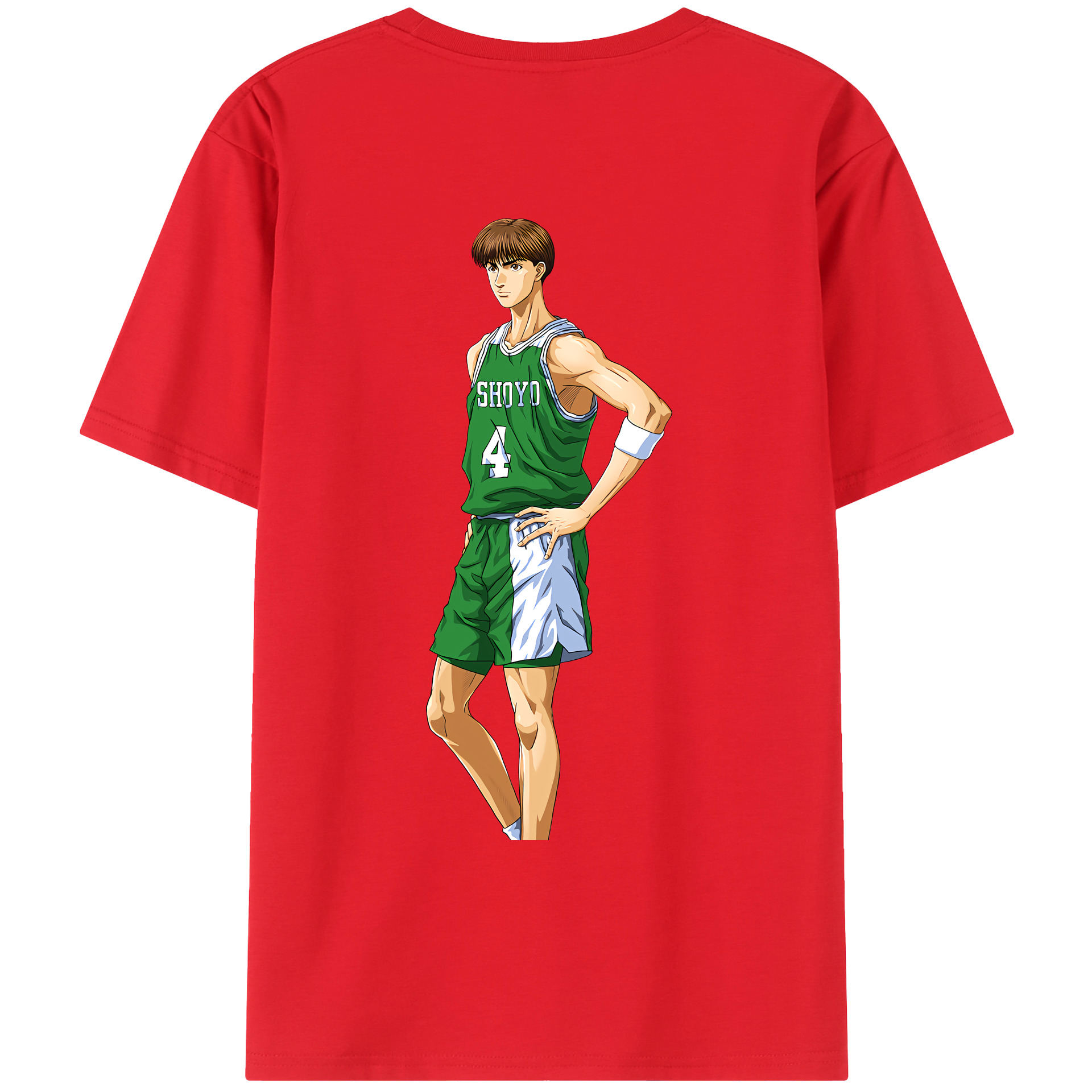 SLAM DUNK／スラムダンク レディース半袖Tシャツ(バックプリント)
