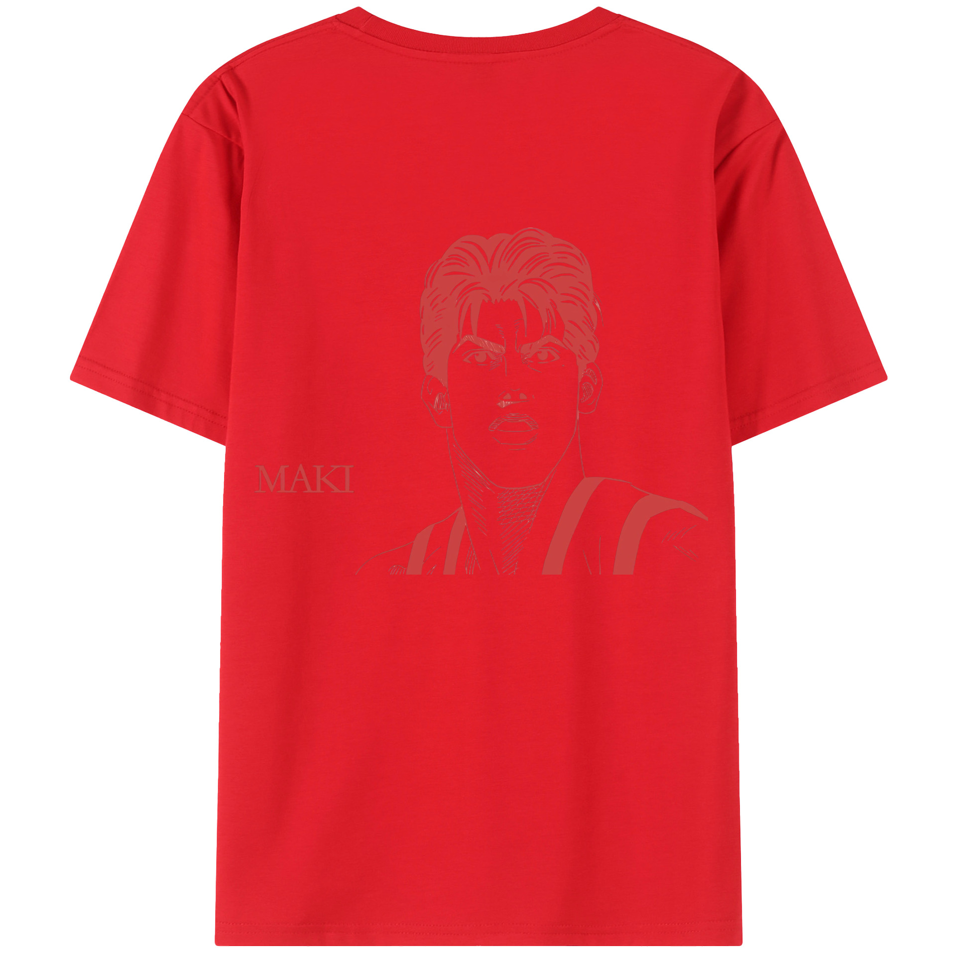 SLAM DUNK／スラムダンク レディース半袖Tシャツ(バックプリント)