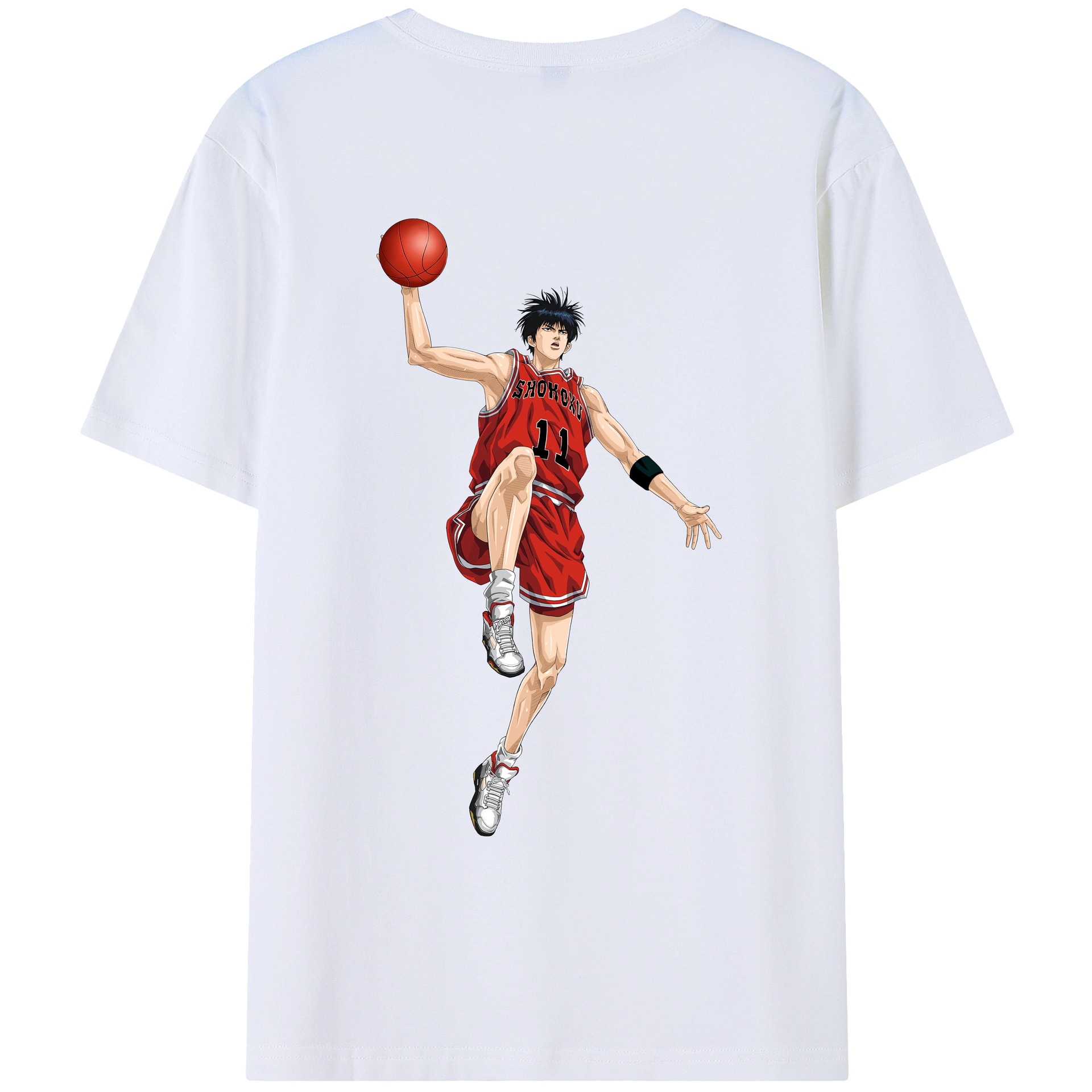 （画像用） SLAM DUNK／スラムダンク レディース半袖Tシャツ(バックプリント)
