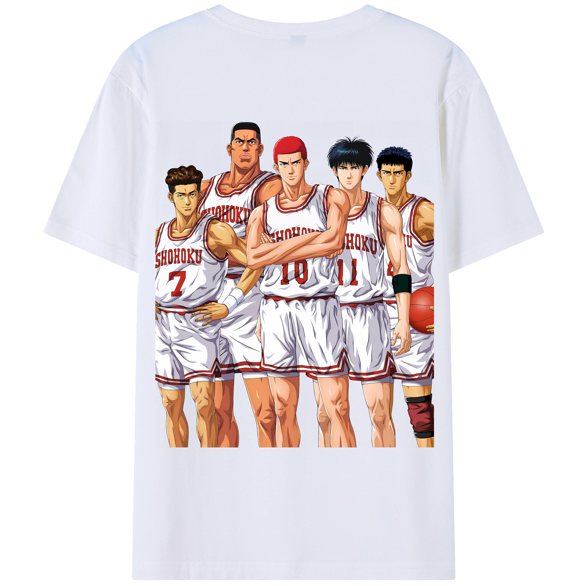 （画像用） SLAM DUNK／スラムダンク レディース半袖Tシャツ(バックプリント)