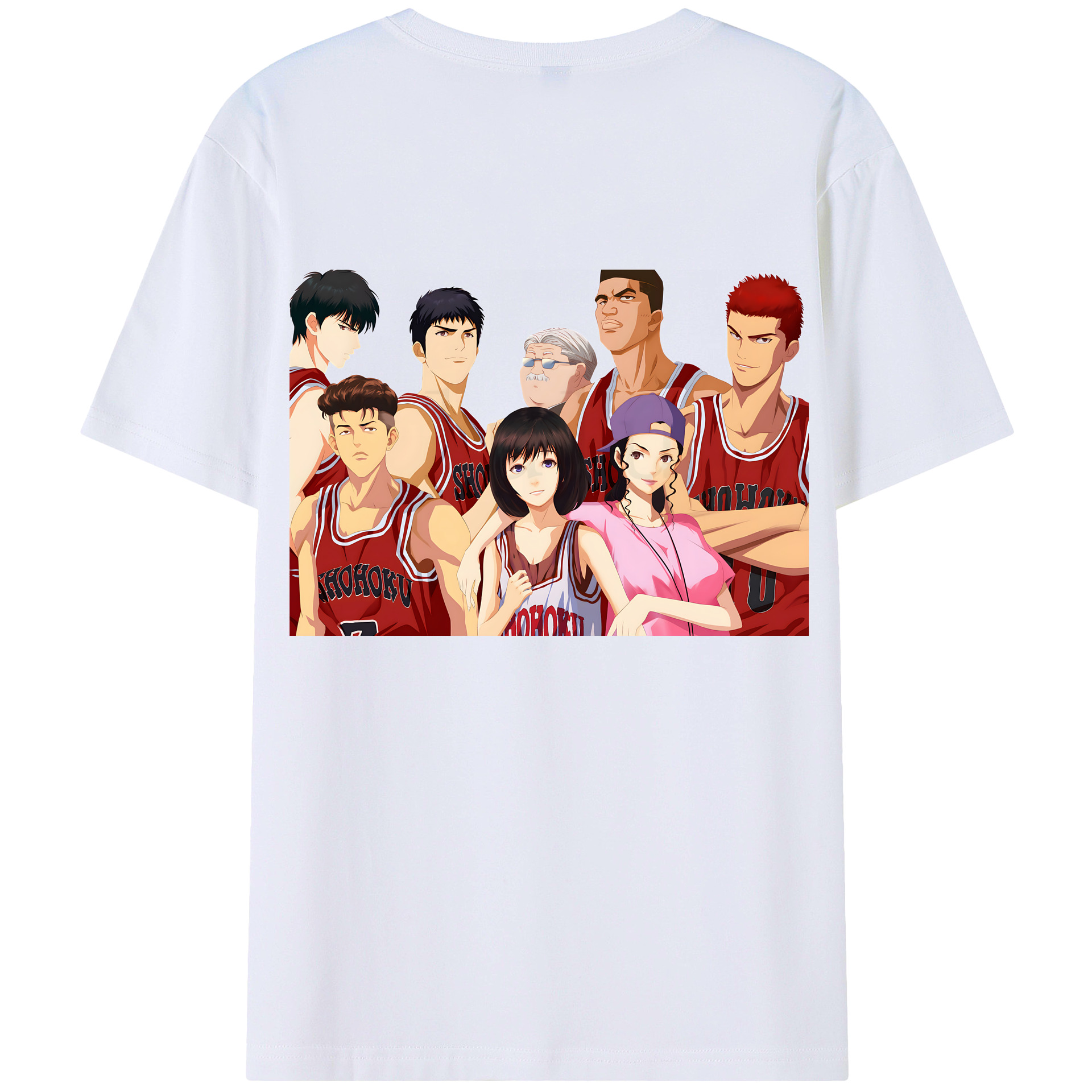 （画像用） SLAM DUNK／スラムダンク レディース半袖Tシャツ(バックプリント)