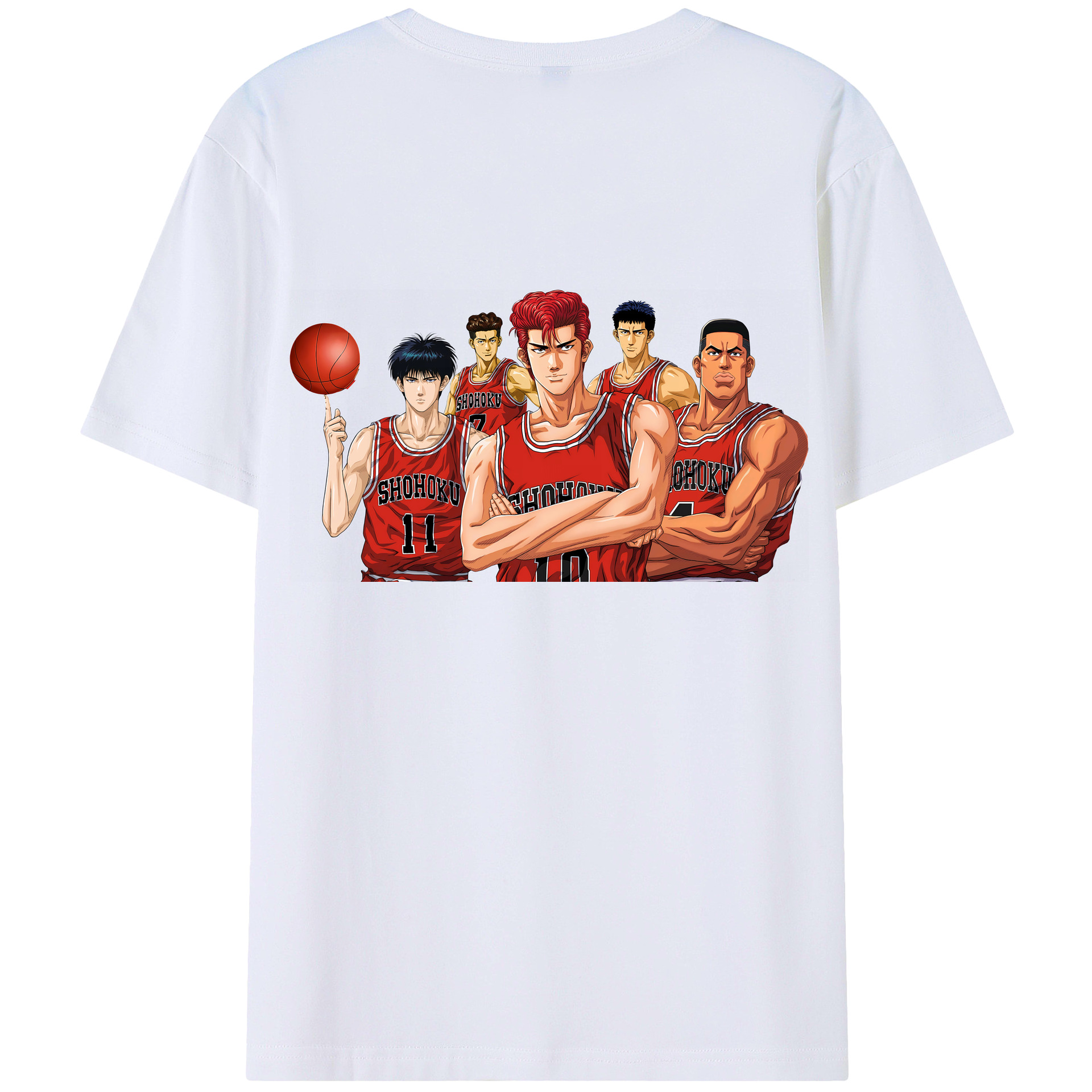 （画像用） SLAM DUNK／スラムダンク レディース半袖Tシャツ(バックプリント)