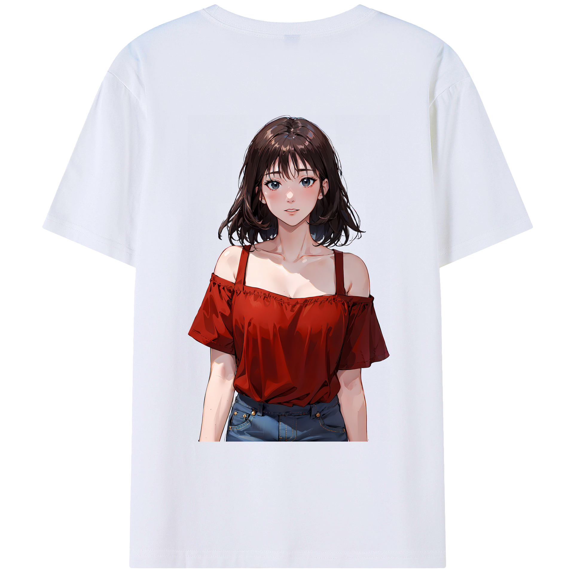 （画像用） SLAM DUNK／スラムダンク レディース半袖Tシャツ(バックプリント)
