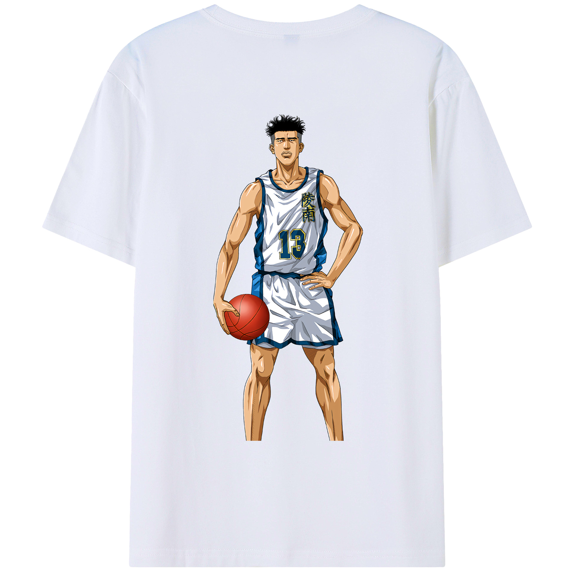 SLAM DUNK／スラムダンク レディース半袖Tシャツ(バックプリント)