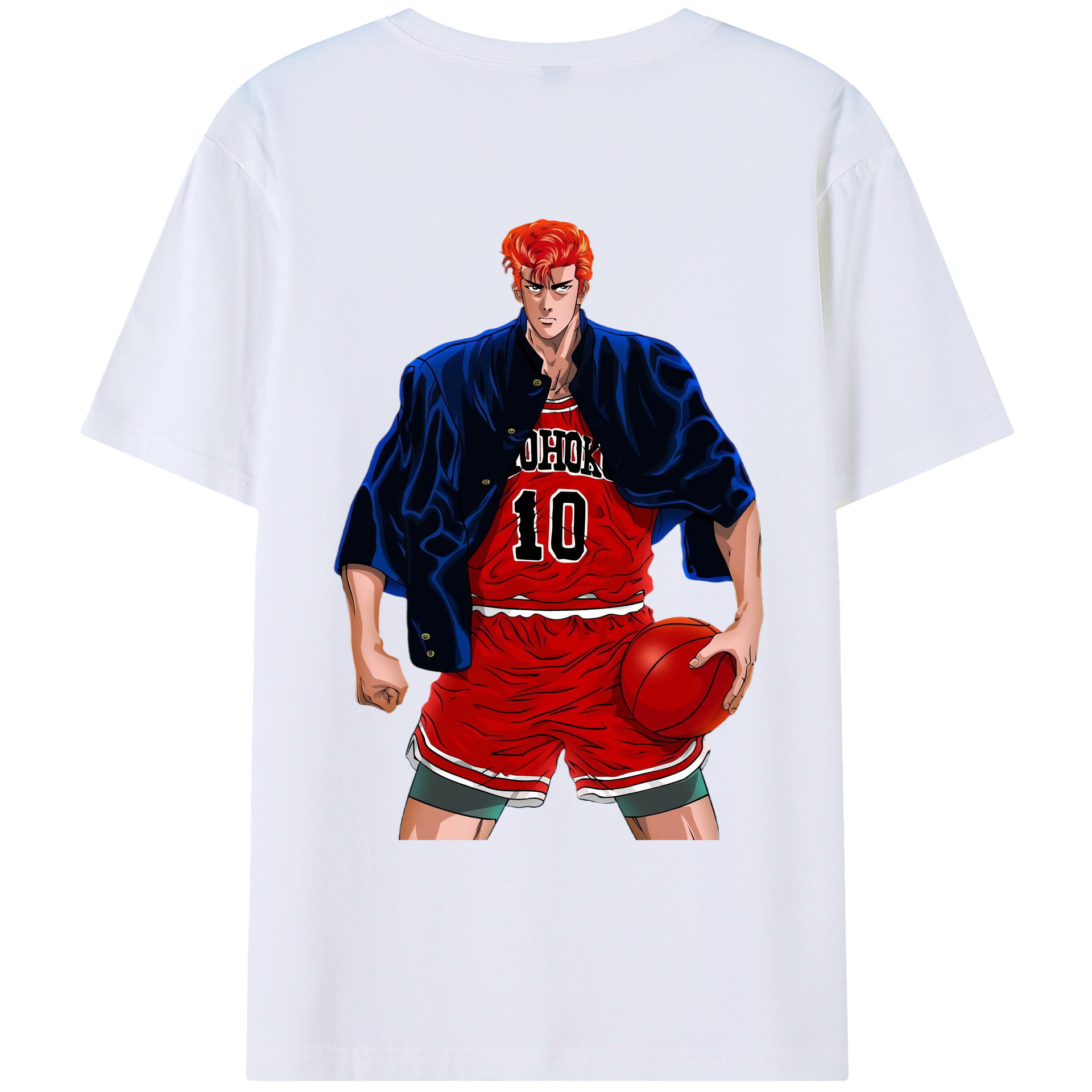 （画像用） SLAM DUNK／スラムダンク レディース半袖Tシャツ(バックプリント)