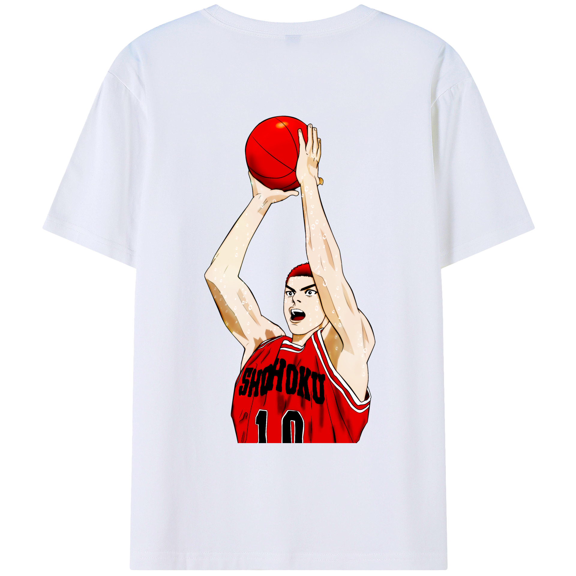 （画像用） SLAM DUNK／スラムダンク レディース半袖Tシャツ(バックプリント)