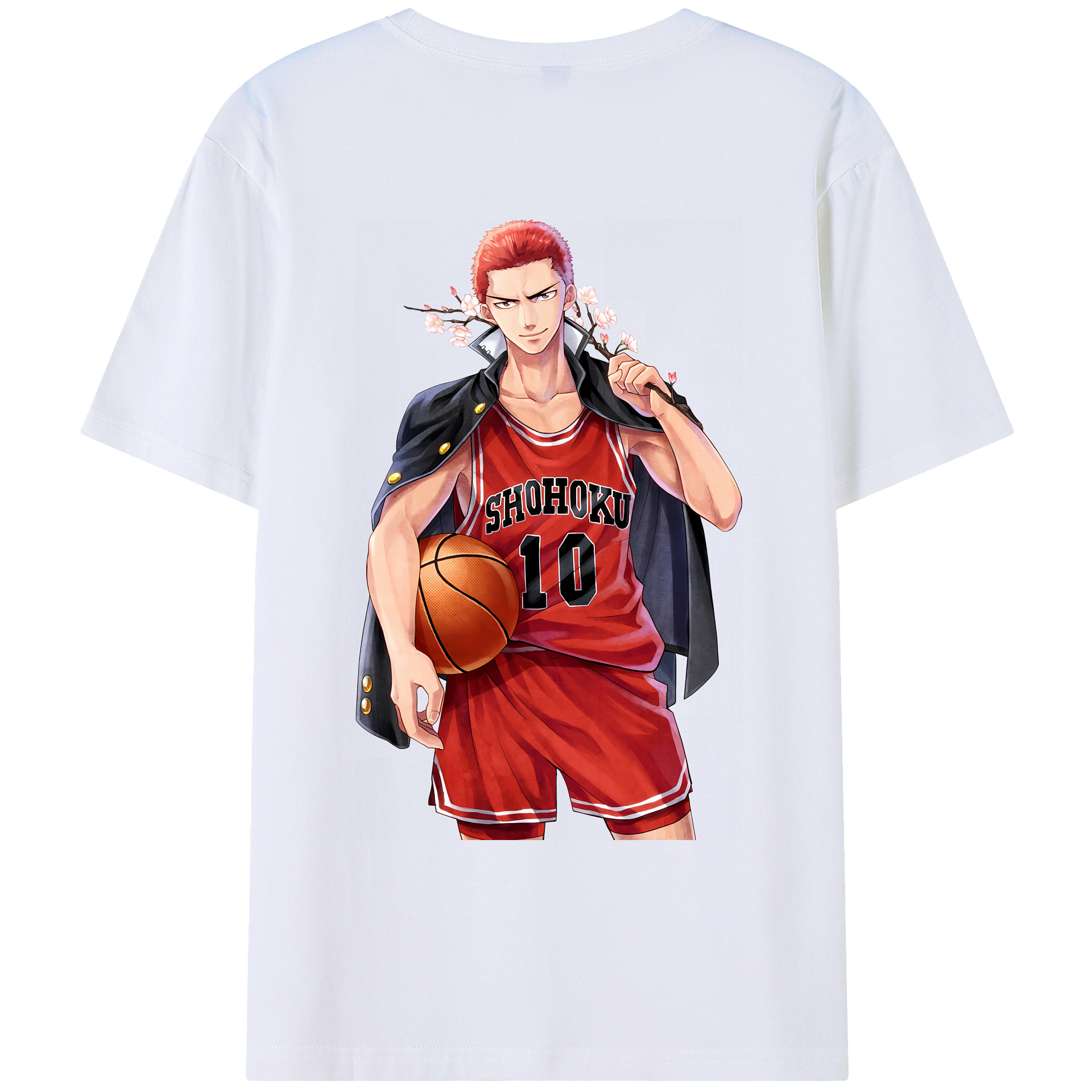 （画像用） SLAM DUNK／スラムダンク レディース半袖Tシャツ(バックプリント)