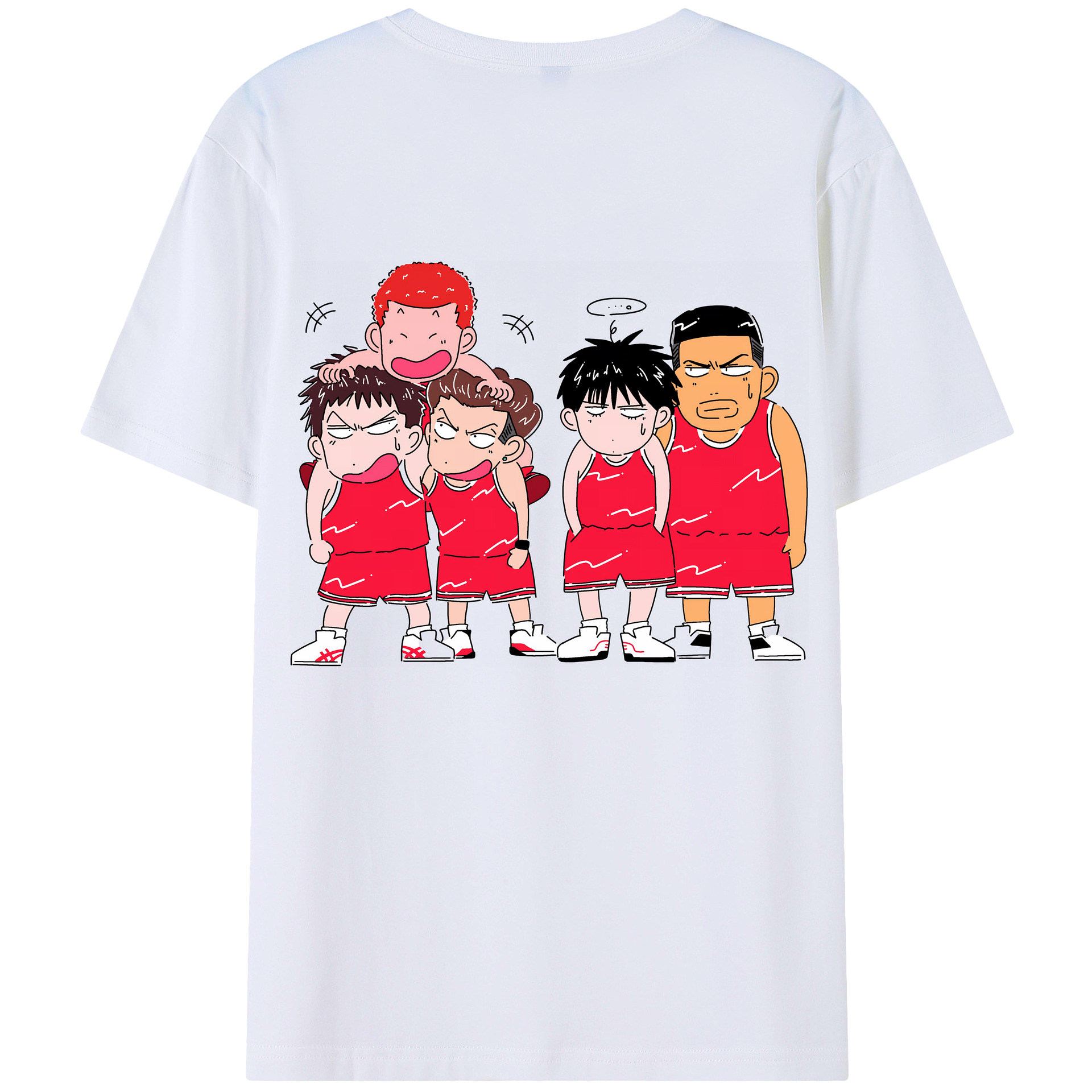 （画像用） SLAM DUNK／スラムダンク レディース半袖Tシャツ(バックプリント)