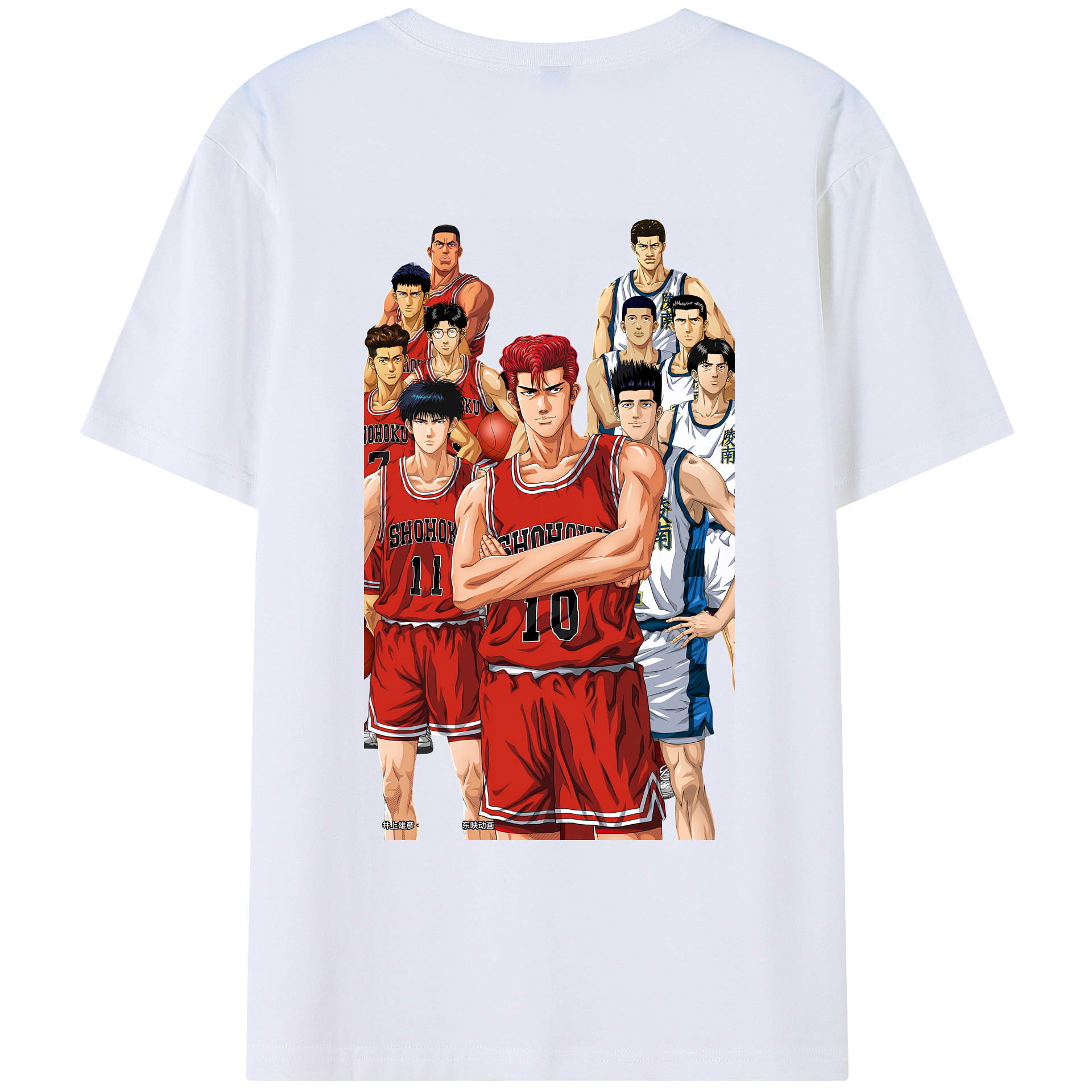 （画像用） SLAM DUNK／スラムダンク レディース半袖Tシャツ(バックプリント)
