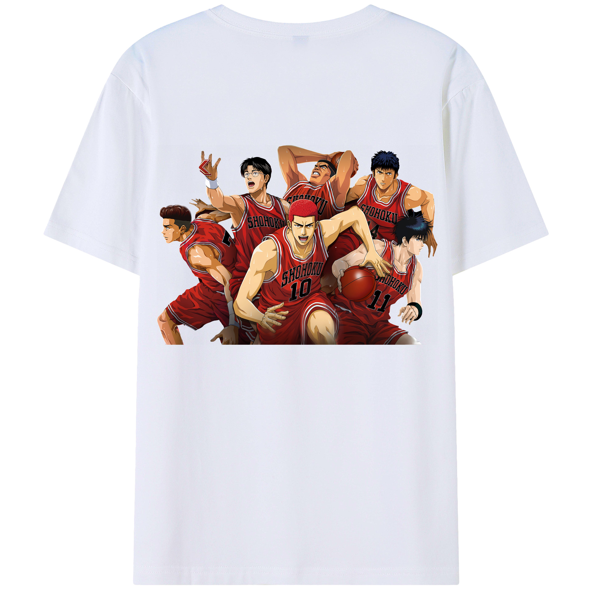 （画像用） SLAM DUNK／スラムダンク レディース半袖Tシャツ(バックプリント)