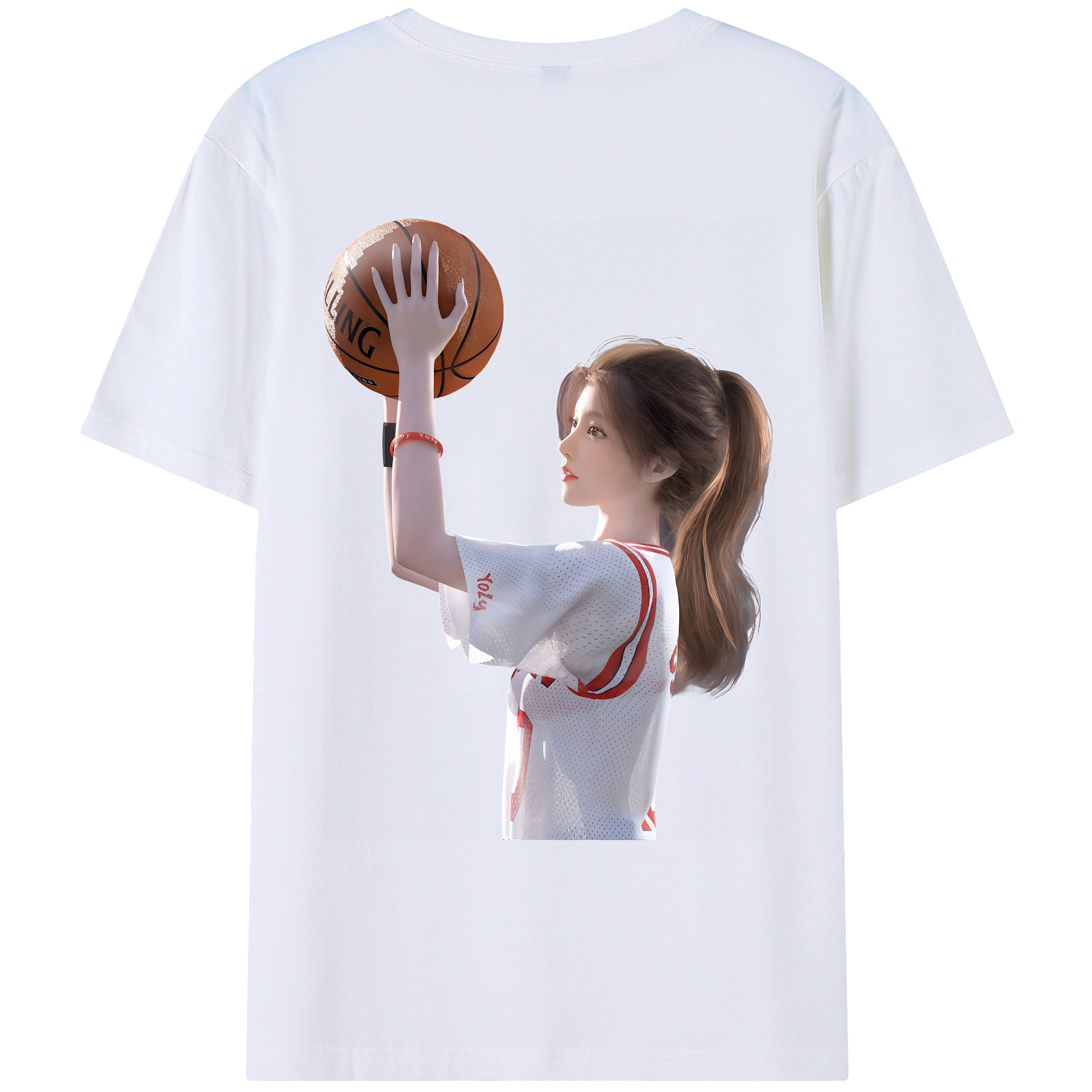 （画像用） SLAM DUNK／スラムダンク レディース半袖Tシャツ(バックプリント)