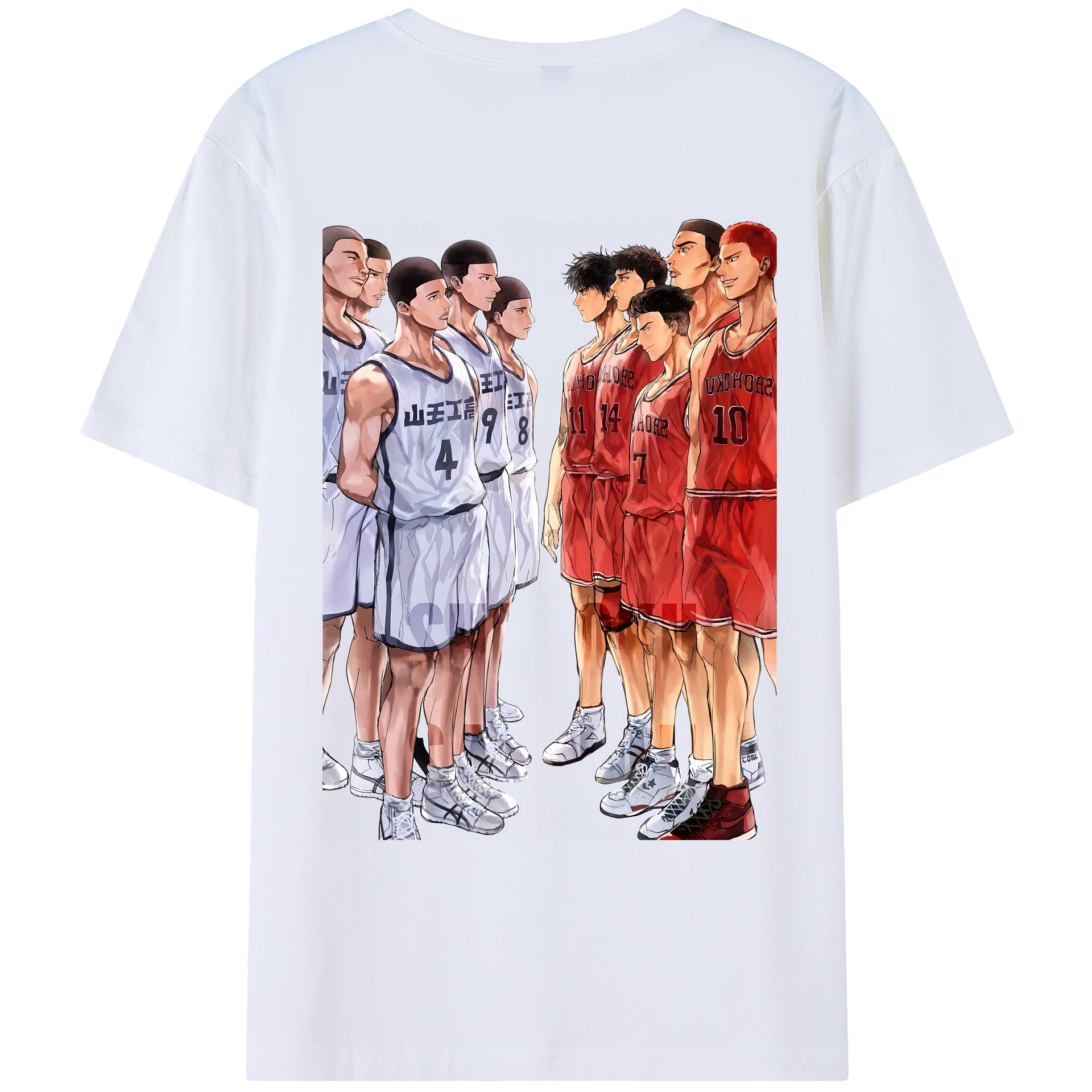 （画像用） SLAM DUNK／スラムダンク レディース半袖Tシャツ(バックプリント)