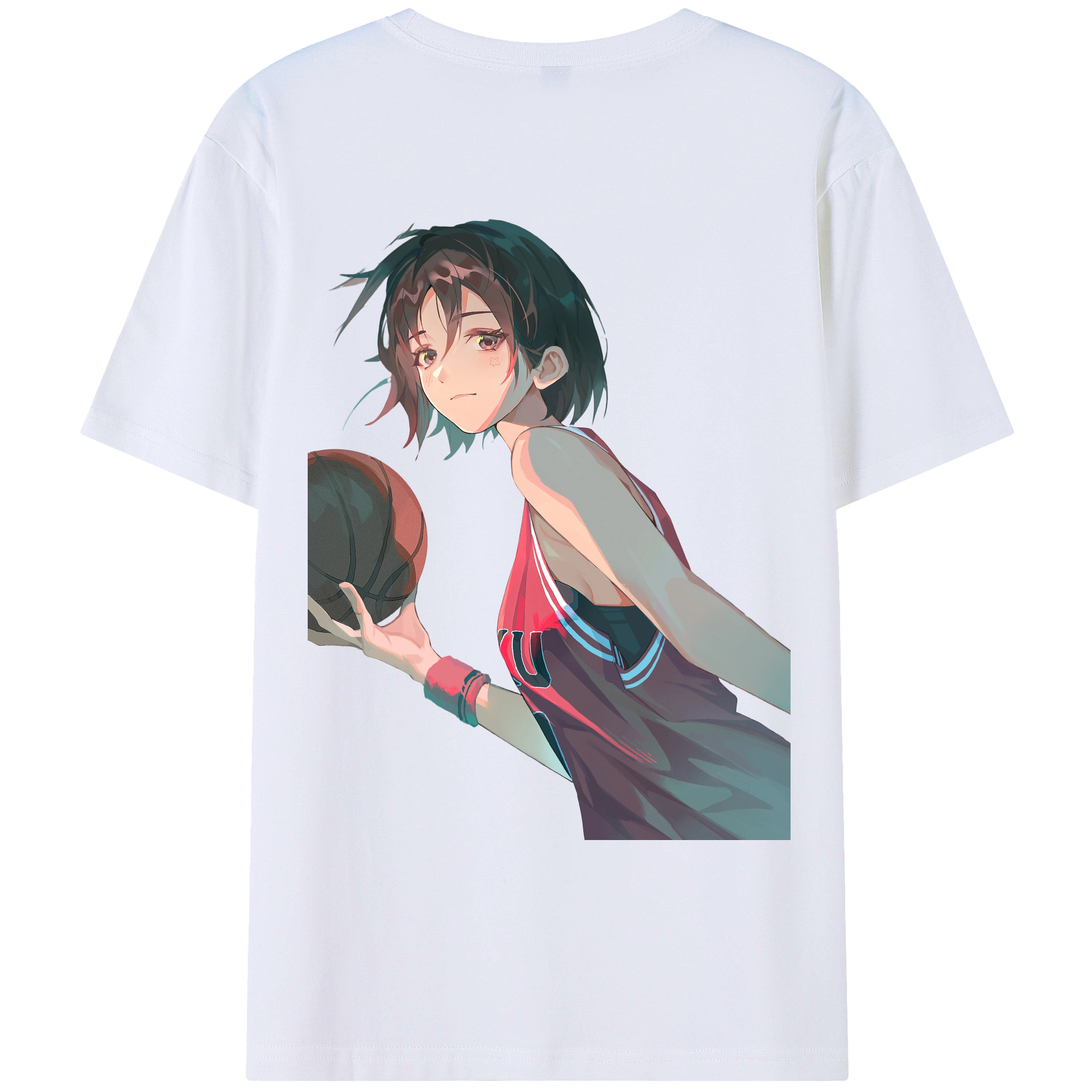 SLAM DUNK／スラムダンク レディース半袖Tシャツ(バックプリント)